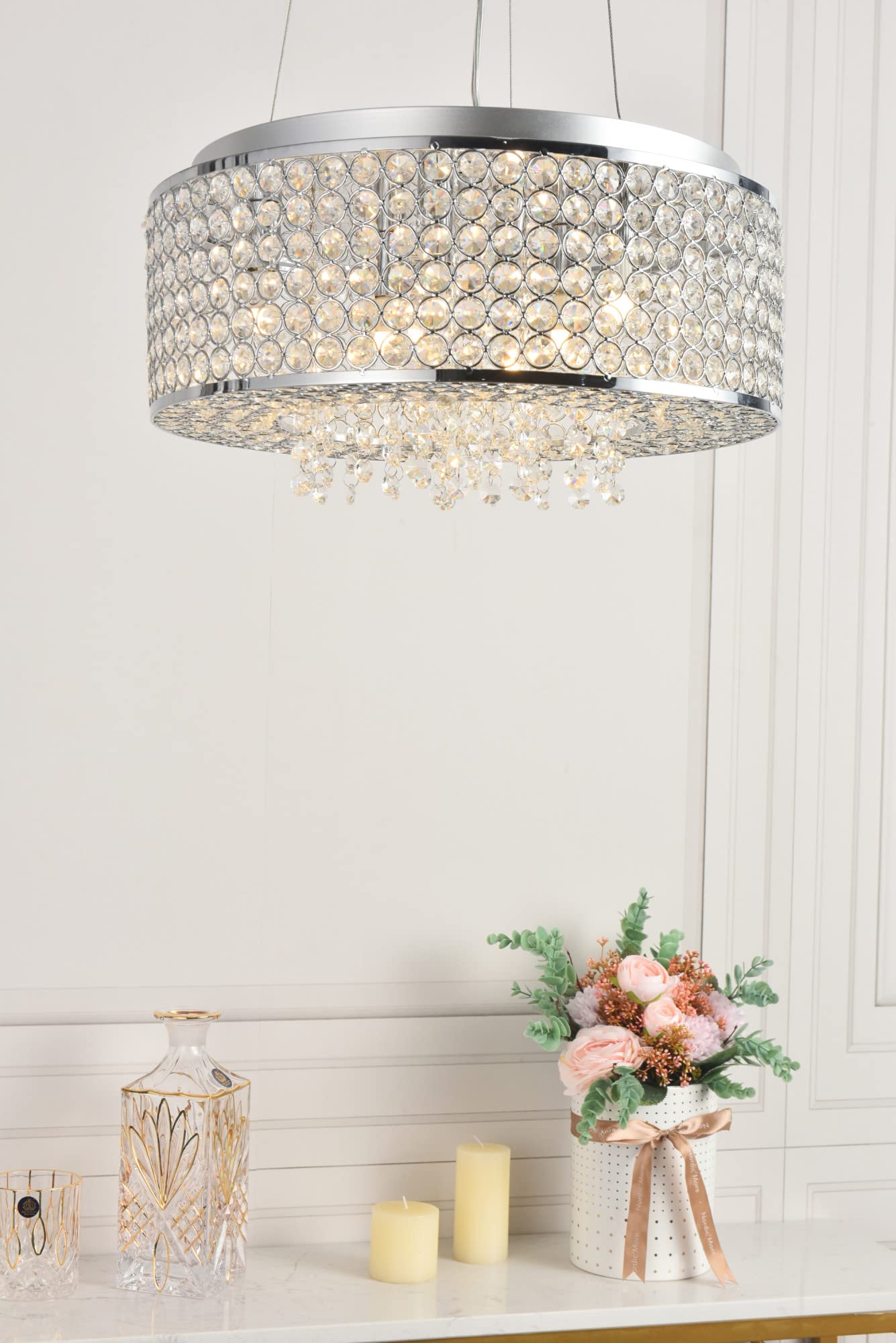 Elegant Lighting Amelie - Six Light Pendant