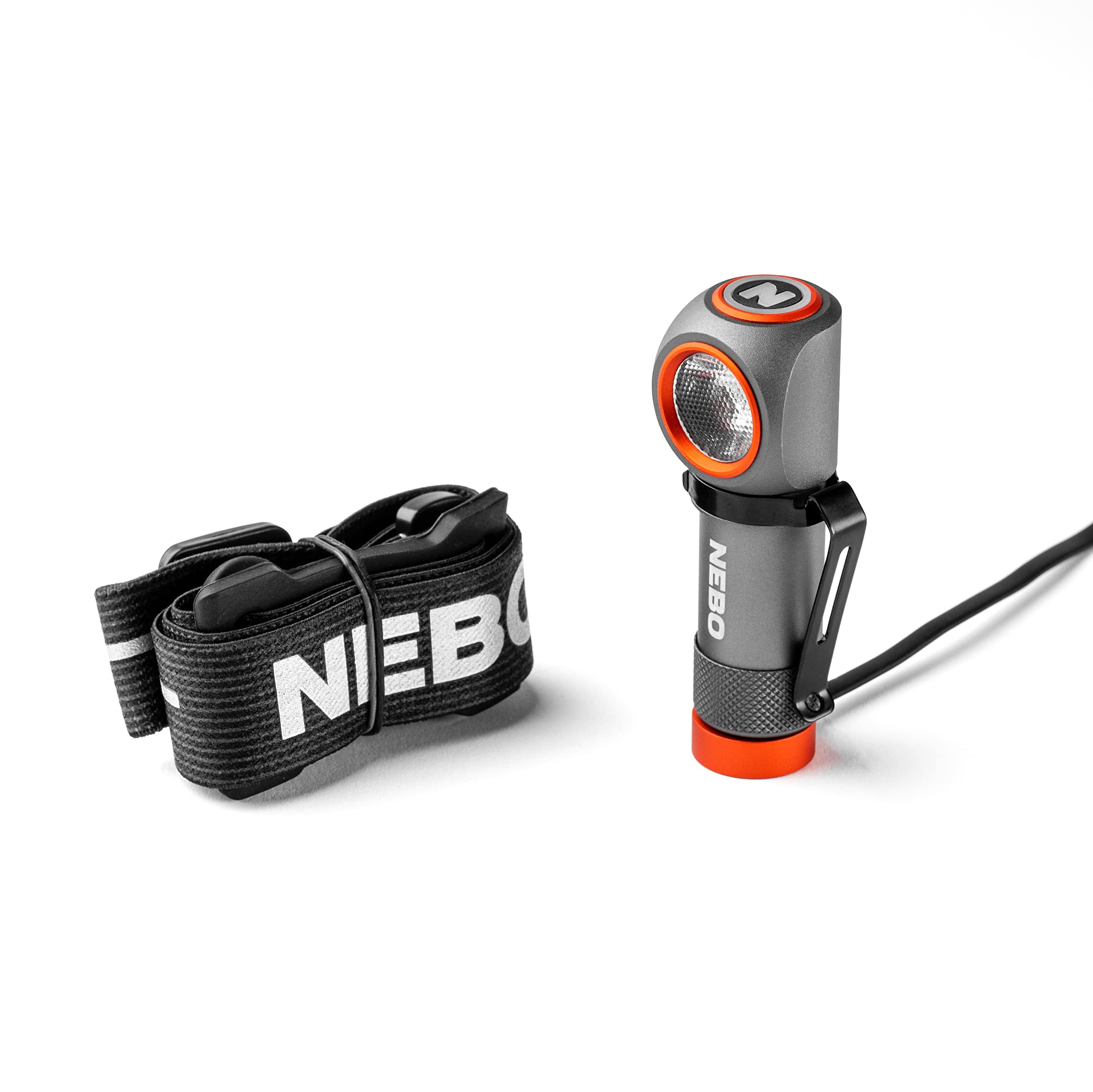 NEBO Einstein 600 Lumen Rechargeable Headlamp & Worklight - Storm Gray, One Size, Model NEB-HLP-1008