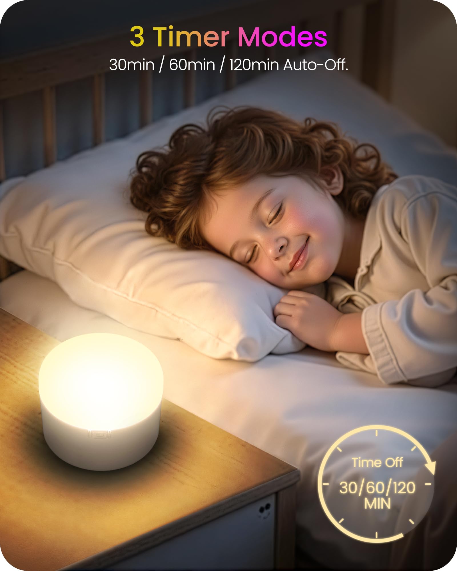 GOEBLESON Rechargeable LED Light Bulbs with Remote Control, 2 Pack 5400mAh Battery Operated Light Bulb E26, 3 Color Temperatures