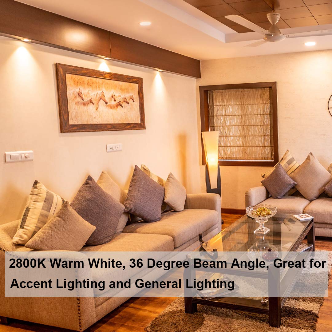 Rnyloas Gu4 Halogen Bulb 3Pcs Mr11 12V 20W Dimmable Warm White 250