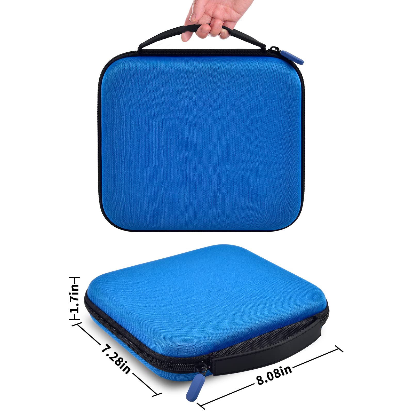 GWCASE Blue Carrying Case for Glocusent, Vekkia, LITOM LED Neck Reading Lights - Model bluelightcase-gw0913