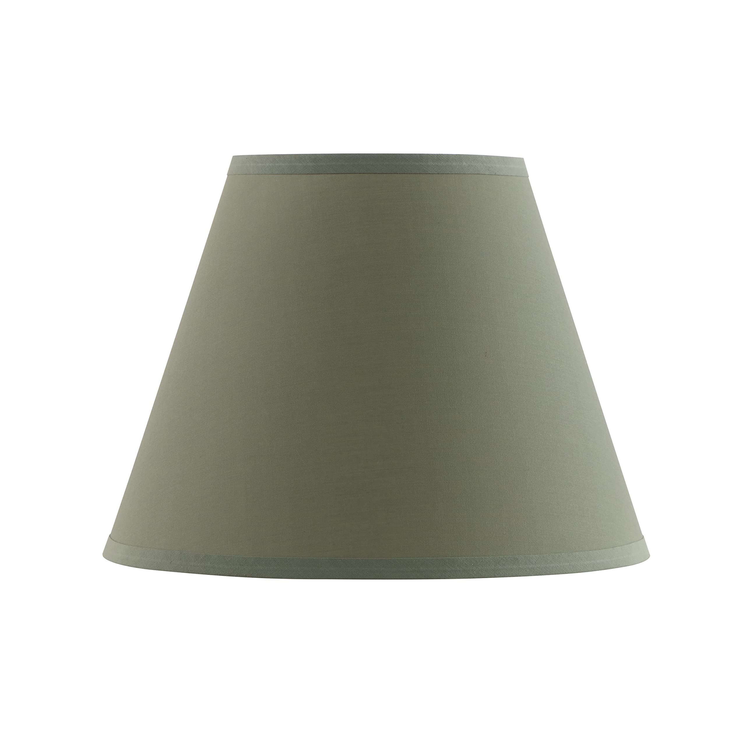 Aspen Creative 32071, Hardback Empire Transitional Spider Celadon Lamp Shade, 7&quot; Top X 13&quot; Bottom X 10&quot; Slant