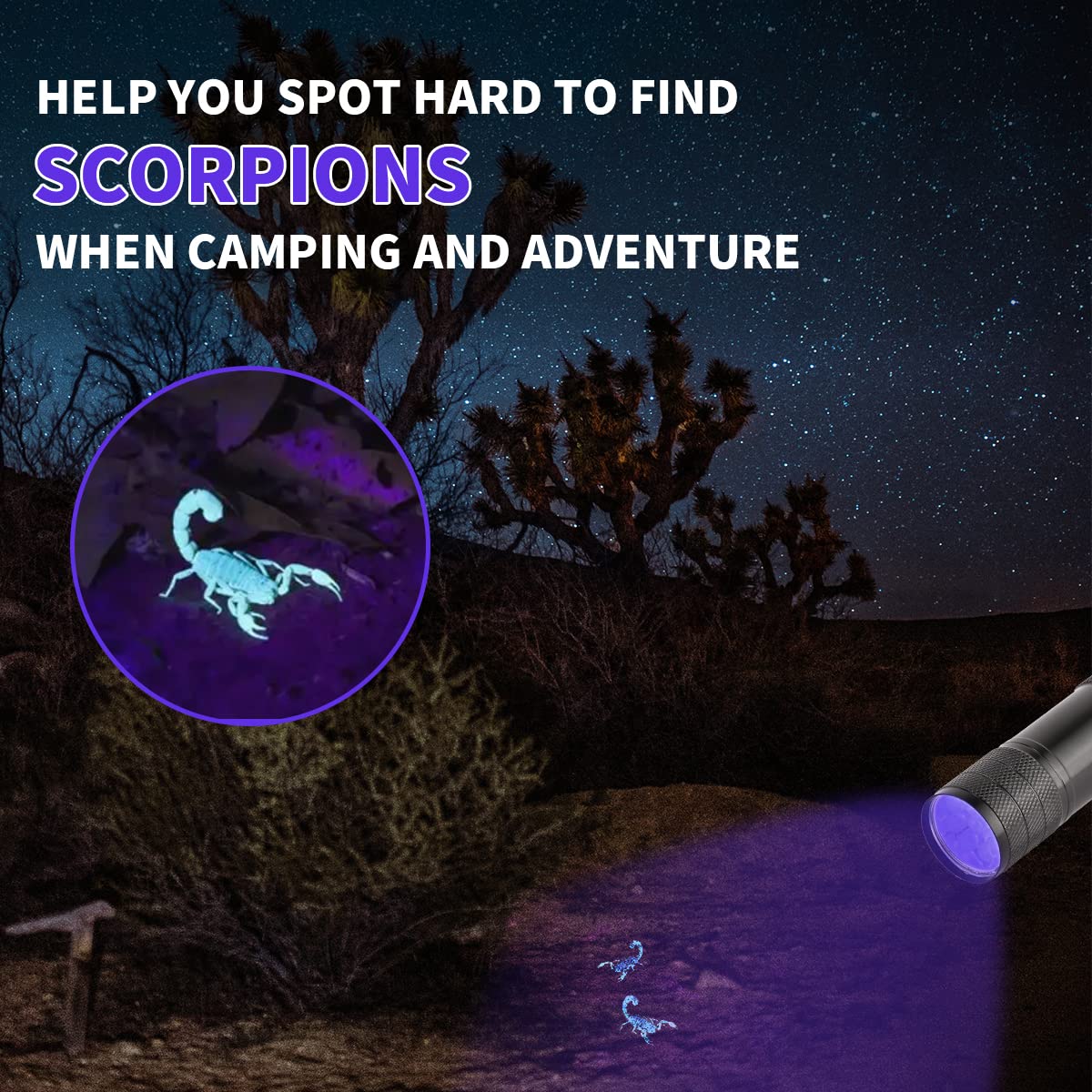 Yikosam 5 Pcs Uv Black Light Flashlights Bulk, 9 Led 395-400Nm Mini Blacklight Handheld Portable Torch Pet Urine Detector For Be
