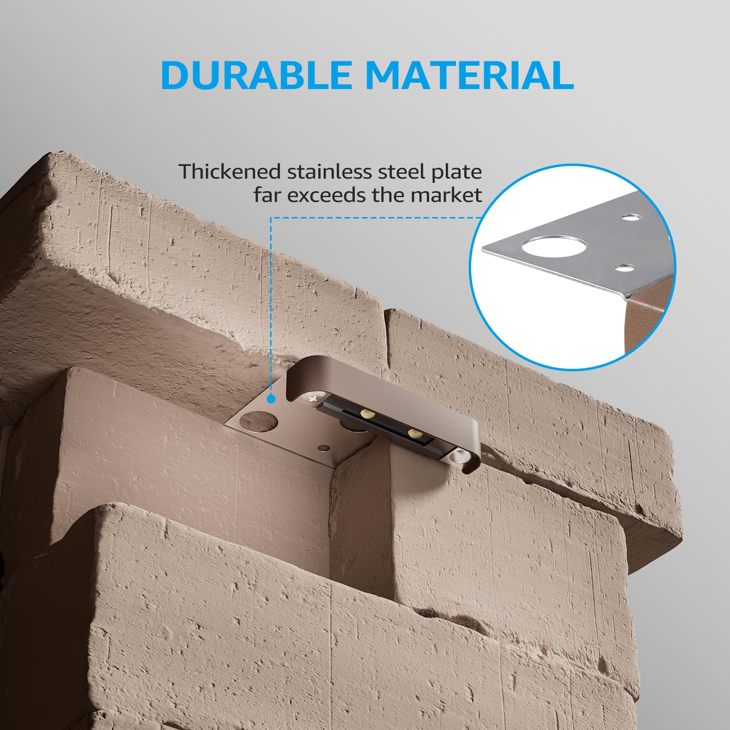 LEONLITE 8-Pack 4 LED Hardscape Paver Lights, 5000K Daylight, Low Voltage 12V, ETL Listed, 40,000 Hours Lifes