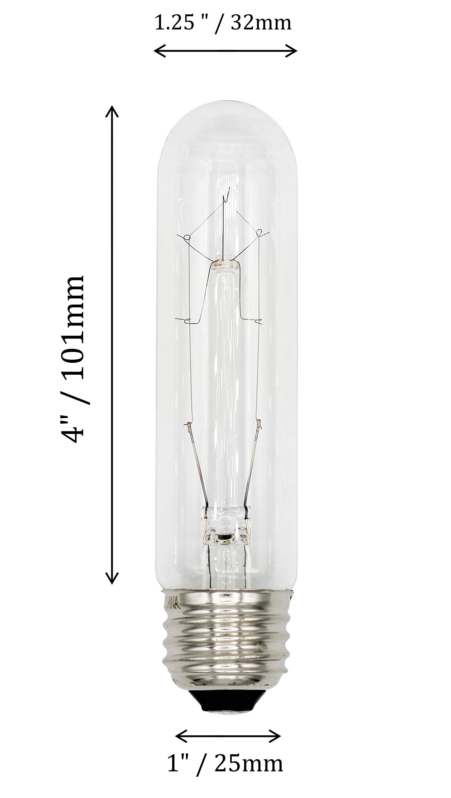 Creative Hobbies® Large Christmas Tree Wiring Kit, 25W Bulb, Standard Edison Base, Metal, White, Model ML1-25B6