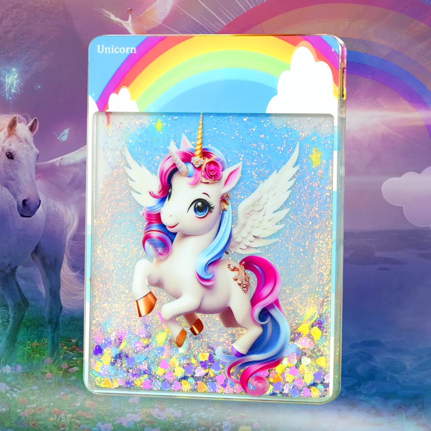 Childrenlive Unicorns Desk Decoration For Children  A Rainbow Unicorn Night Light For A GirlS Room And Adorable Night Light For Kids  A Desktop Ornament Gift For A Little Princess.