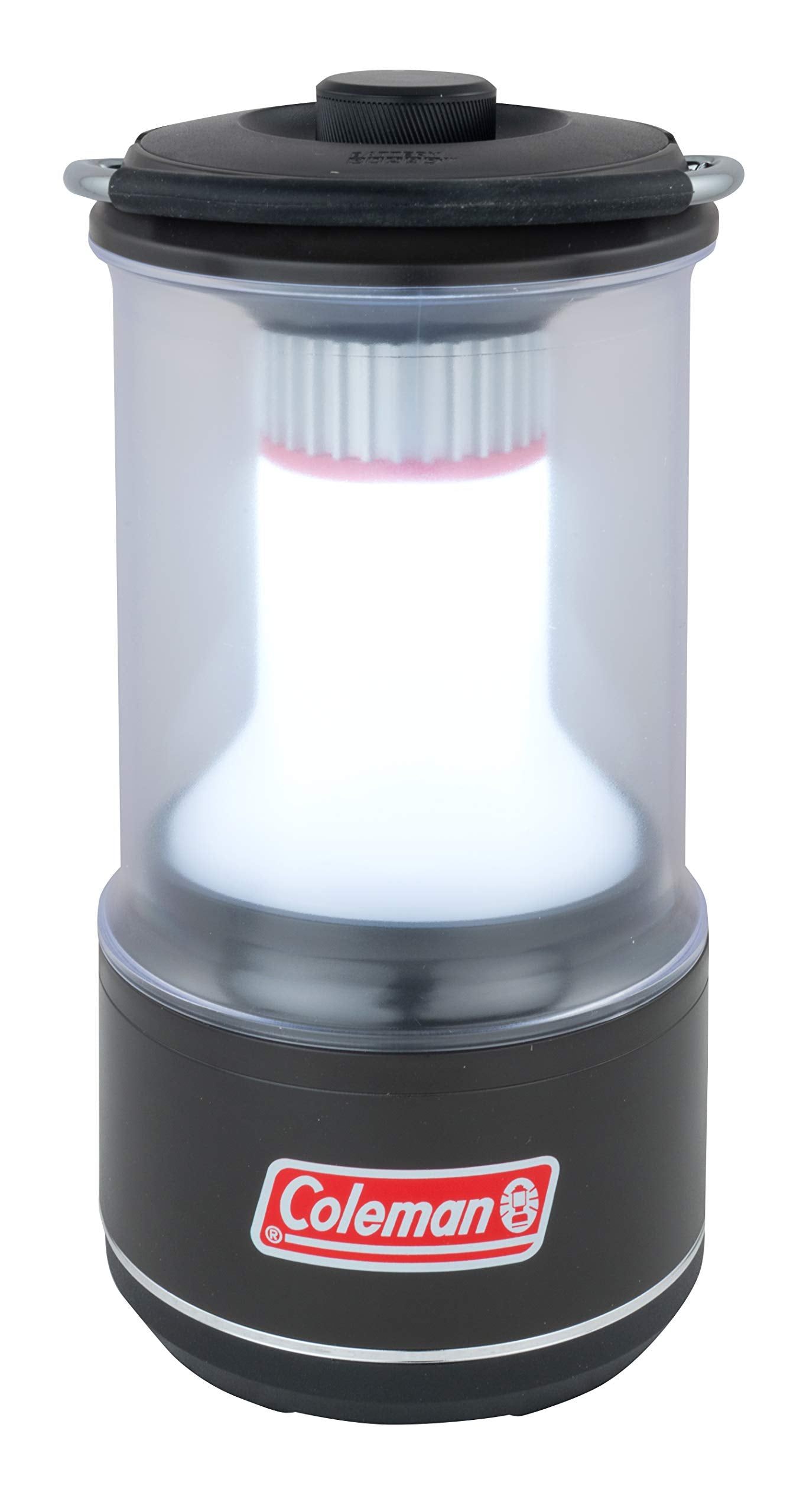 Coleman LED Lantern Batteryguard 800 Lumens, Super Bright High Power Cree Led Lamp, Portable Camping Light Lantern - Black, Smal