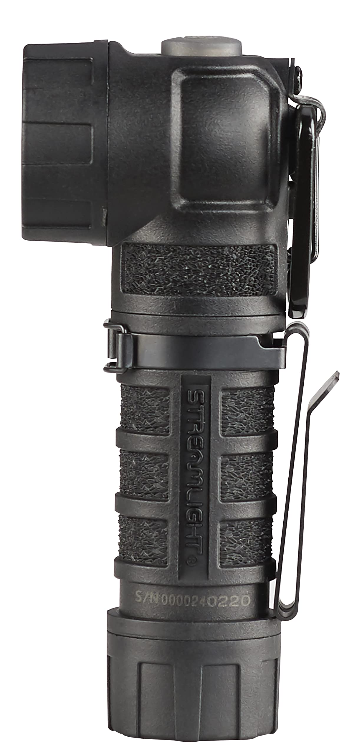 Streamlight PolyTac 90 LED Right Angle Flashlight, 170 Lumens, CR123, Black, Model 88830