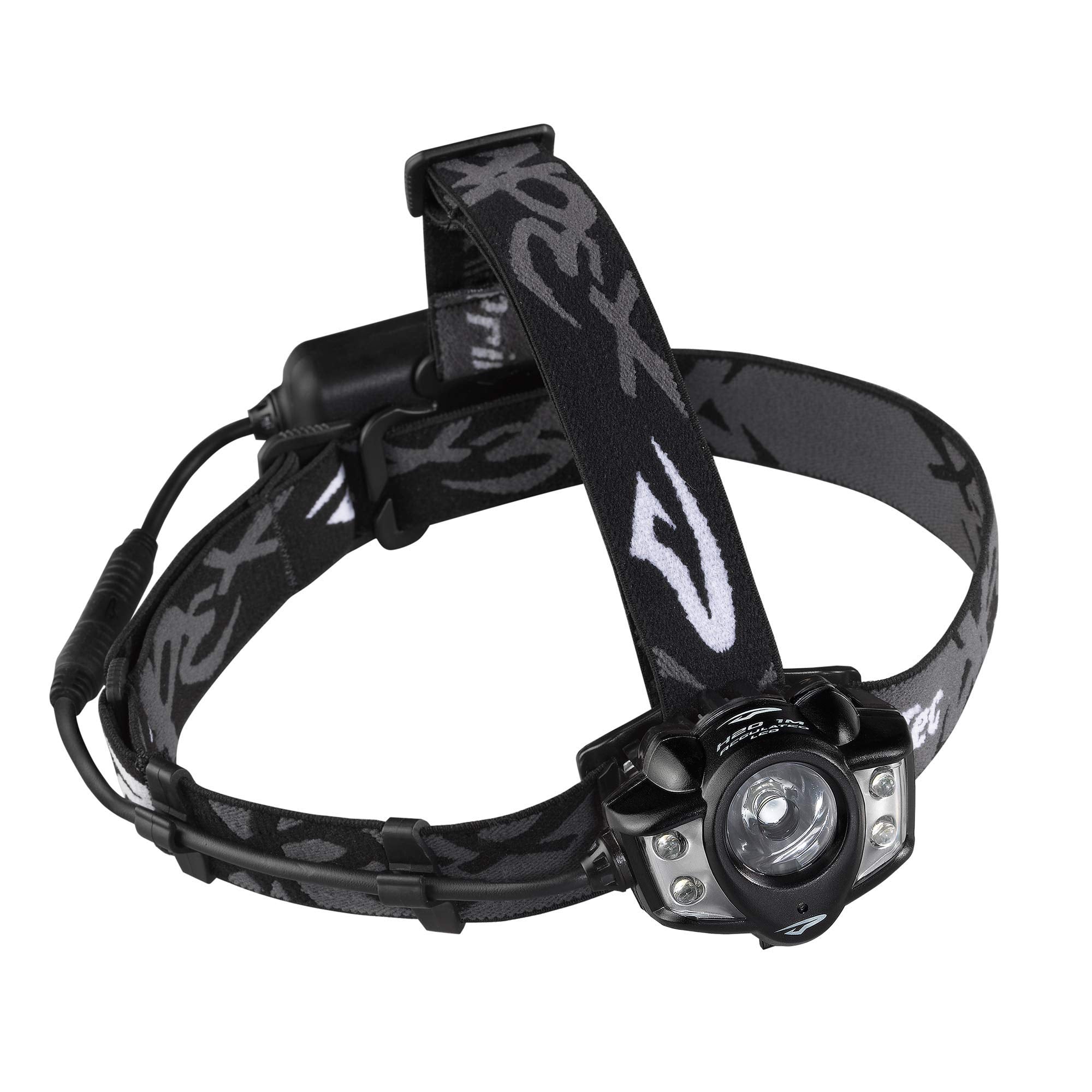 Princeton Tec Apex Headlamp with Dimmable and Rechargeable 550 Lumens White Maxbright LED, IPX7 Water Resistance and 12 Hour Bur