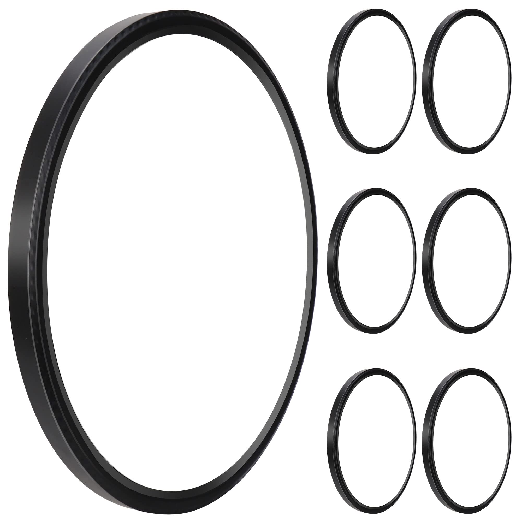 Modern 6 Pack 28W Led Ceiling Light, 3200Lm, 5000K Daylight, Super Thin Flush Mount