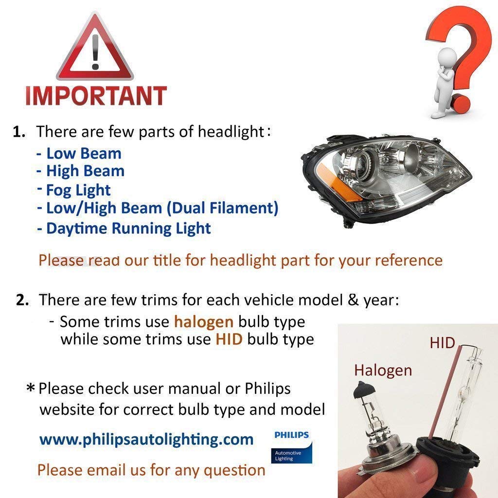 Socal-Led 2X D3S Hid Bulbs 35W Ac Oem Xenon Headlight Direct Replacement 6000K Crystal White