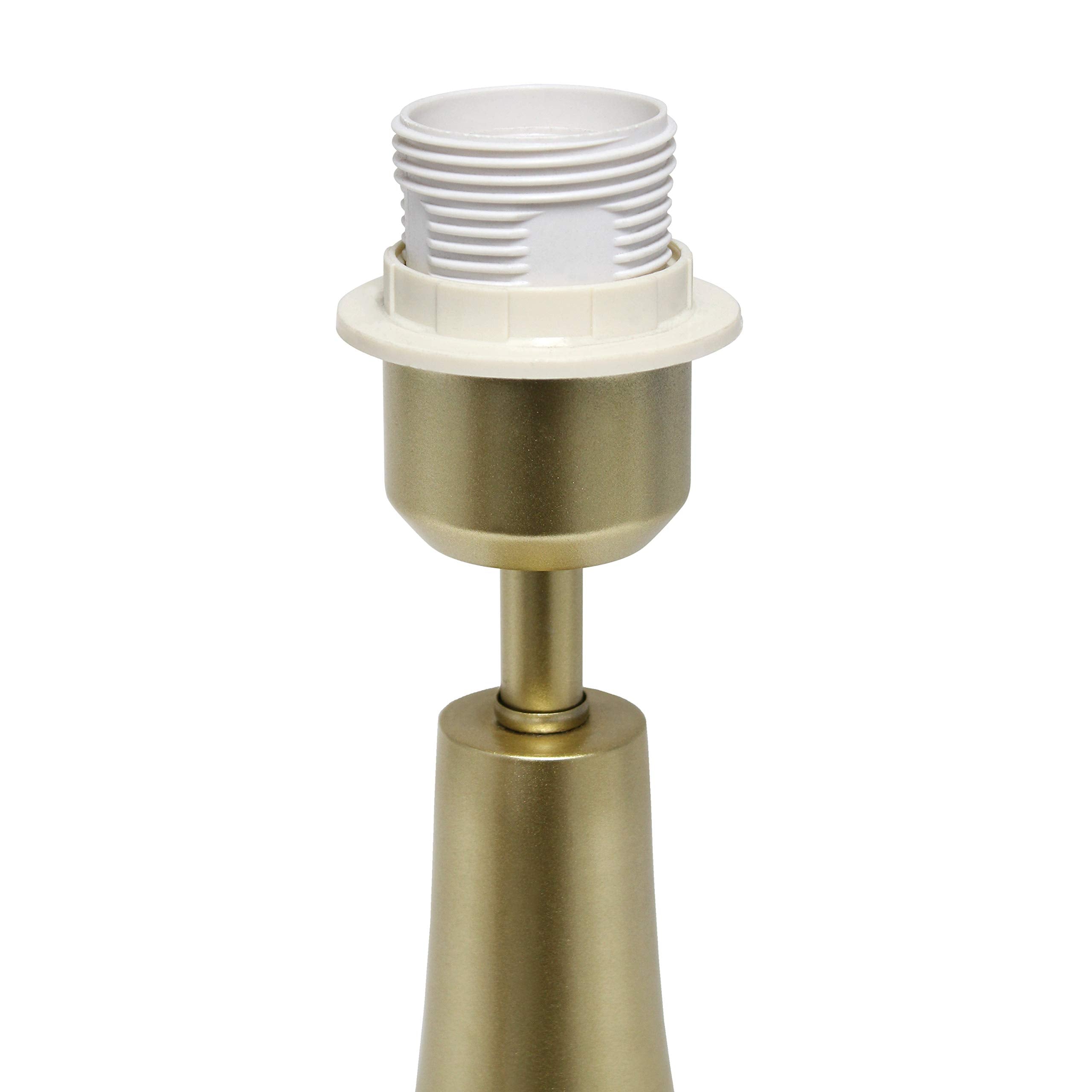 Simple Designs Lt3303-Gld Tear Drop Table Lamp, Gold