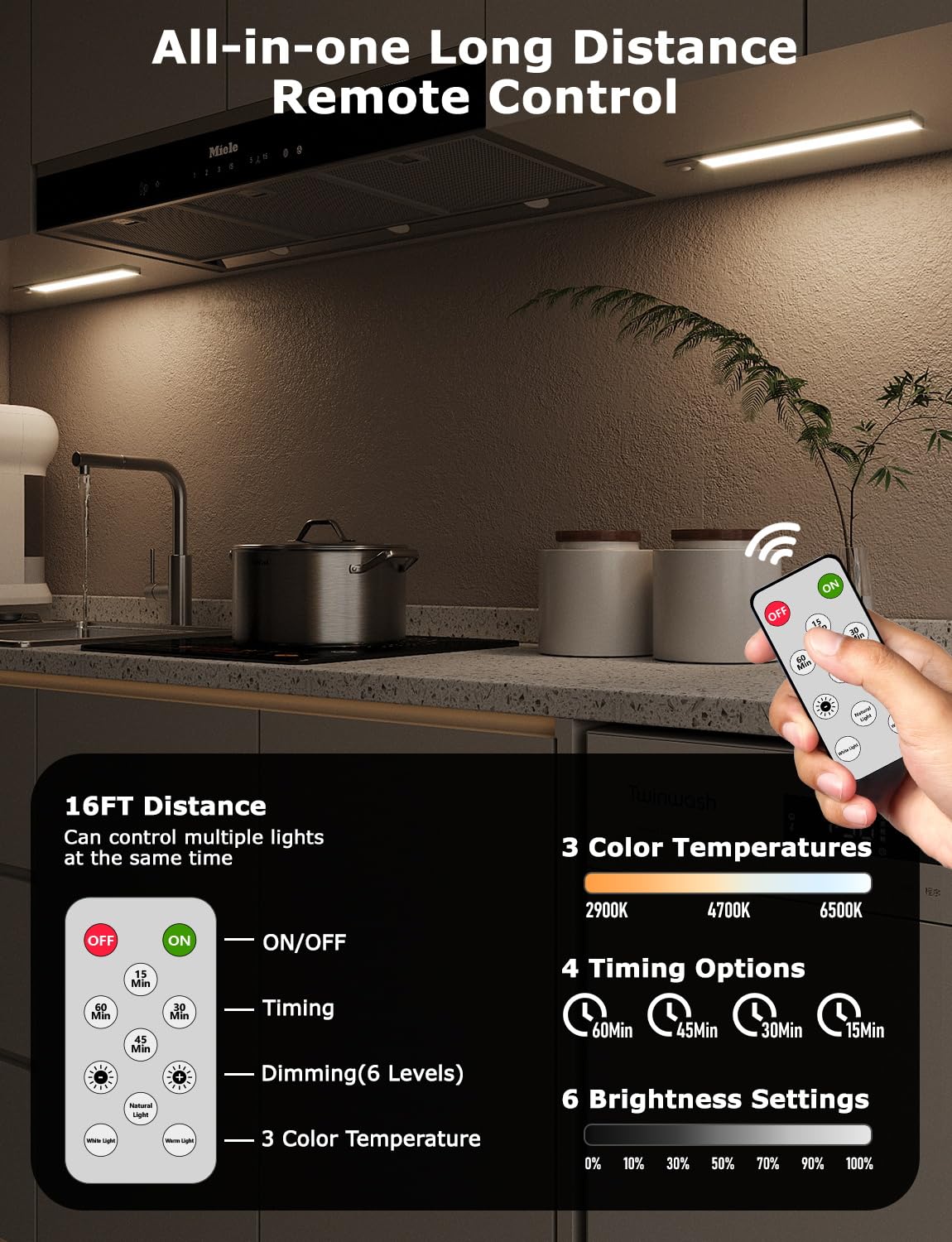 56Led Under Cabinet Lighting Wireless, 12'' Motion Sensor Light Indoor Rechargeable Under Cabinet Lights, Magnetic Closet Lights Battery Operated, Under Counter Lights For Kitchen (4Pack, Silver)