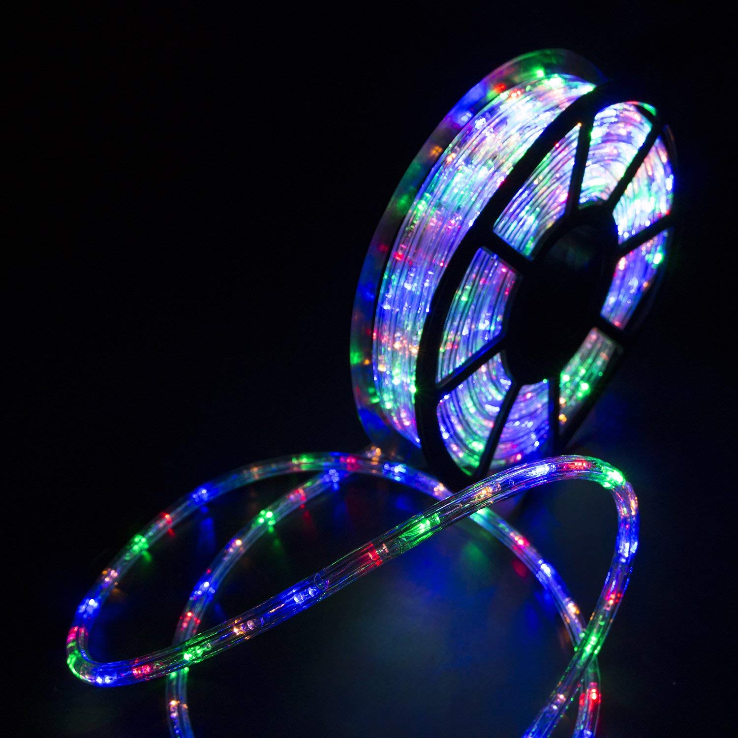 Diophros LED Rope Light, Waterproof Decorative Lighting, 50FT, Multicolor, PVC Material for Indoor/Outdoor Use