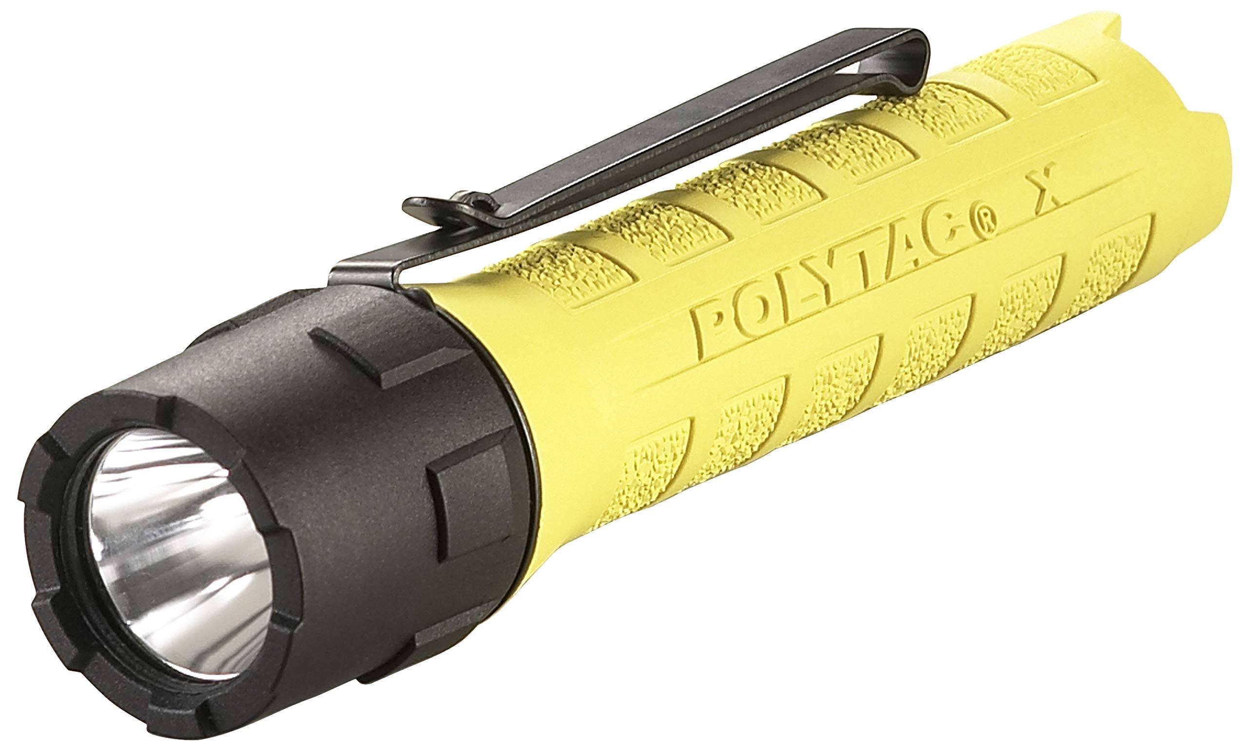 Streamlight 88611 Polytac X Usb 600-Lumen Multi-Fuel Professional Tactical Flashlight, Clear Retail Packaging, Yellow