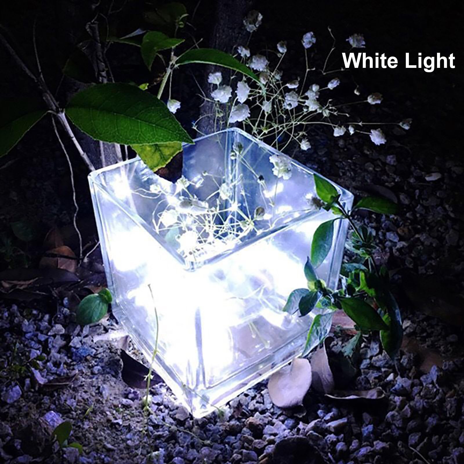 Sokelinn-Six 2M 20 Leds Fairy String Lights, Usb Powered String Light For Desk Office Christmas Tree Party Decoration (White, 2)