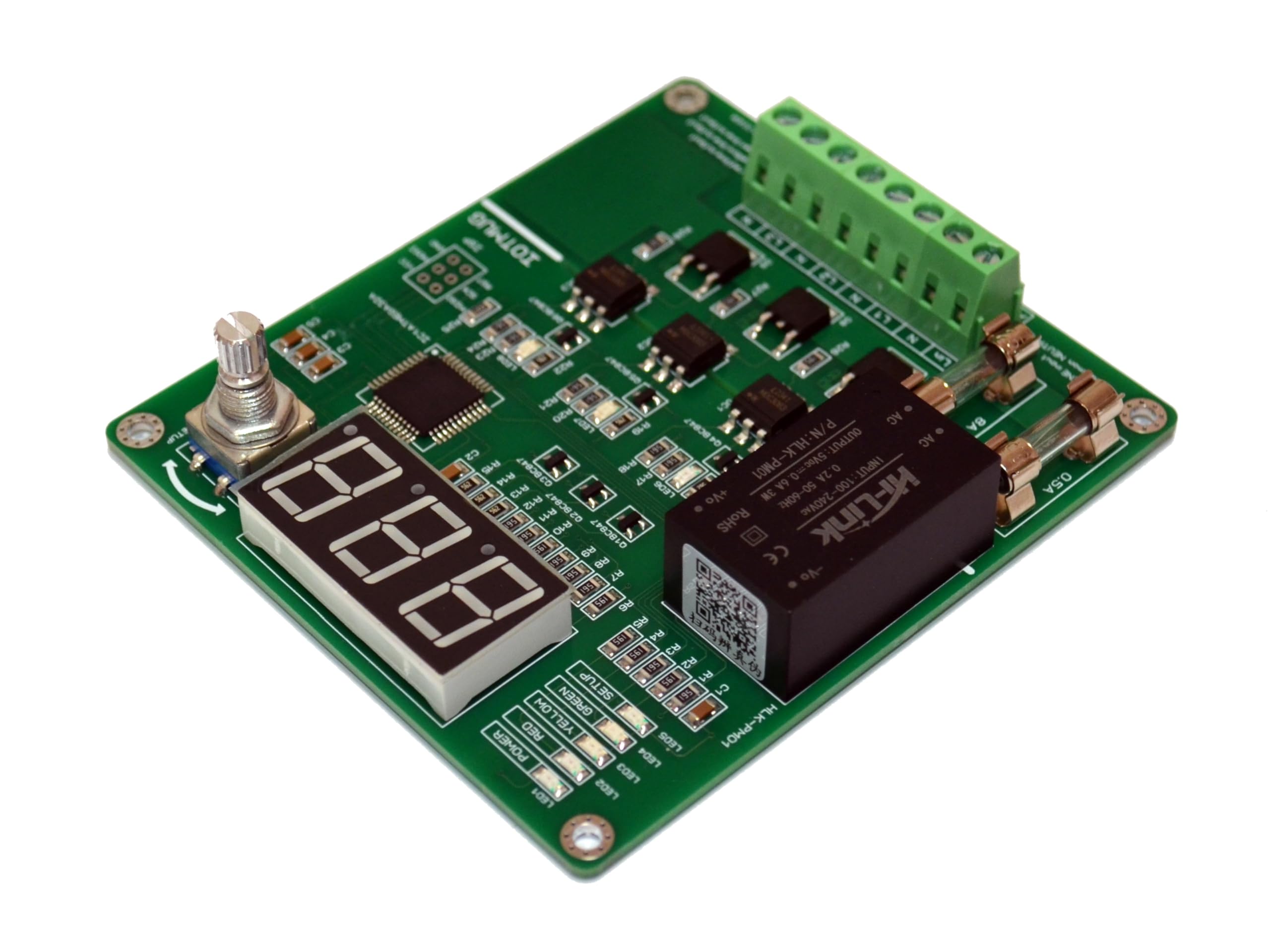 Traffic Light Controller Smd Quite 37+ Modes Sequencer Board 3 Channel Ac Voltage 100-240Vac 50Hz 60Hz Red Green Yellow Ryg Ac Light Control No Coding Required