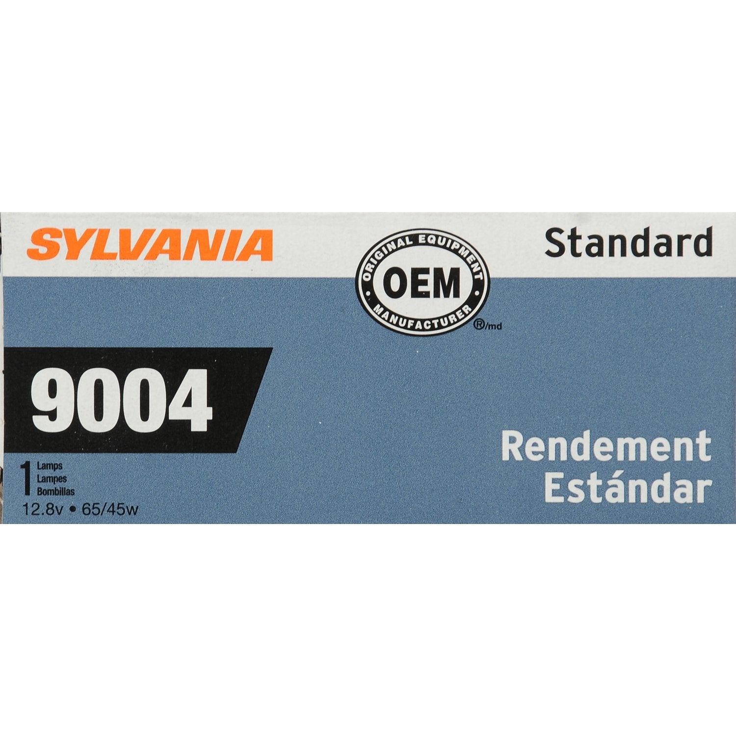 SYLVANIA 9004 Halogen Headlight Bulb Pack of 10 - Bright, Reliable Lighting