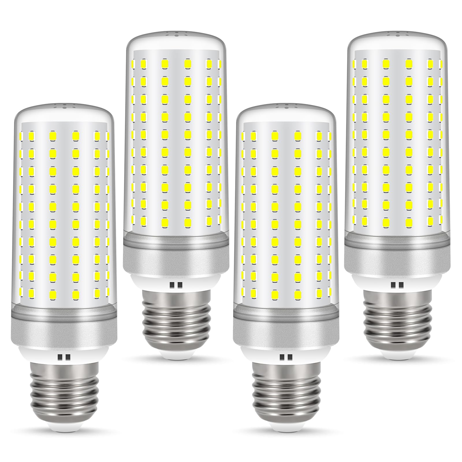 E26 Led Bulbs, 30W Led Light Bulbs Equivalent 250W, 6000K Daylight White, Not Dimmable,Ac 85-265V, E26 Light Bulbs (4 Pack)