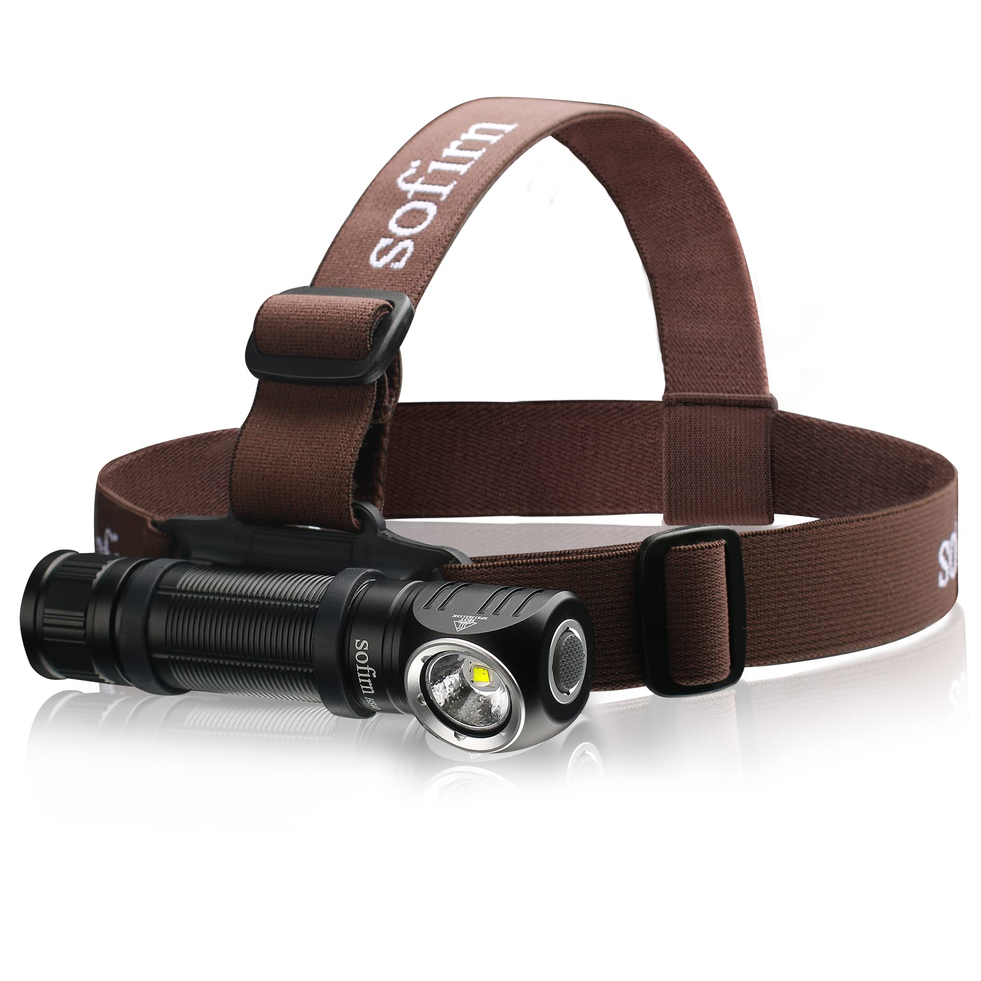 Sofirn Hs40 Rechargeable Headlamp 2000 Lumens, Super Bright Headlamp Flashlight With 6500K Sst40 Led, Ipx8 Water Resistance, Mag