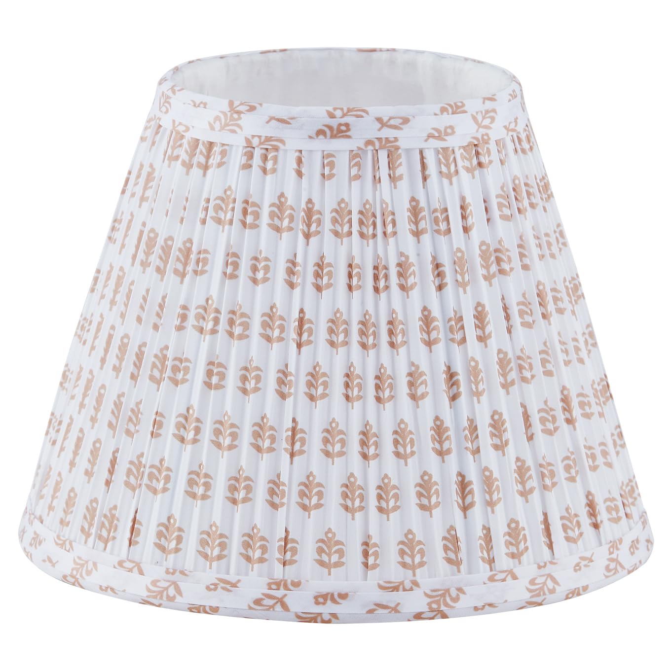 Uno Lamp Shade,Drum Pleated Lamp Shade 5'' Top x 9'' Bottom x 7'' Slant Height,Barrel Small Replacement Lampshade (Uno Fitter), 