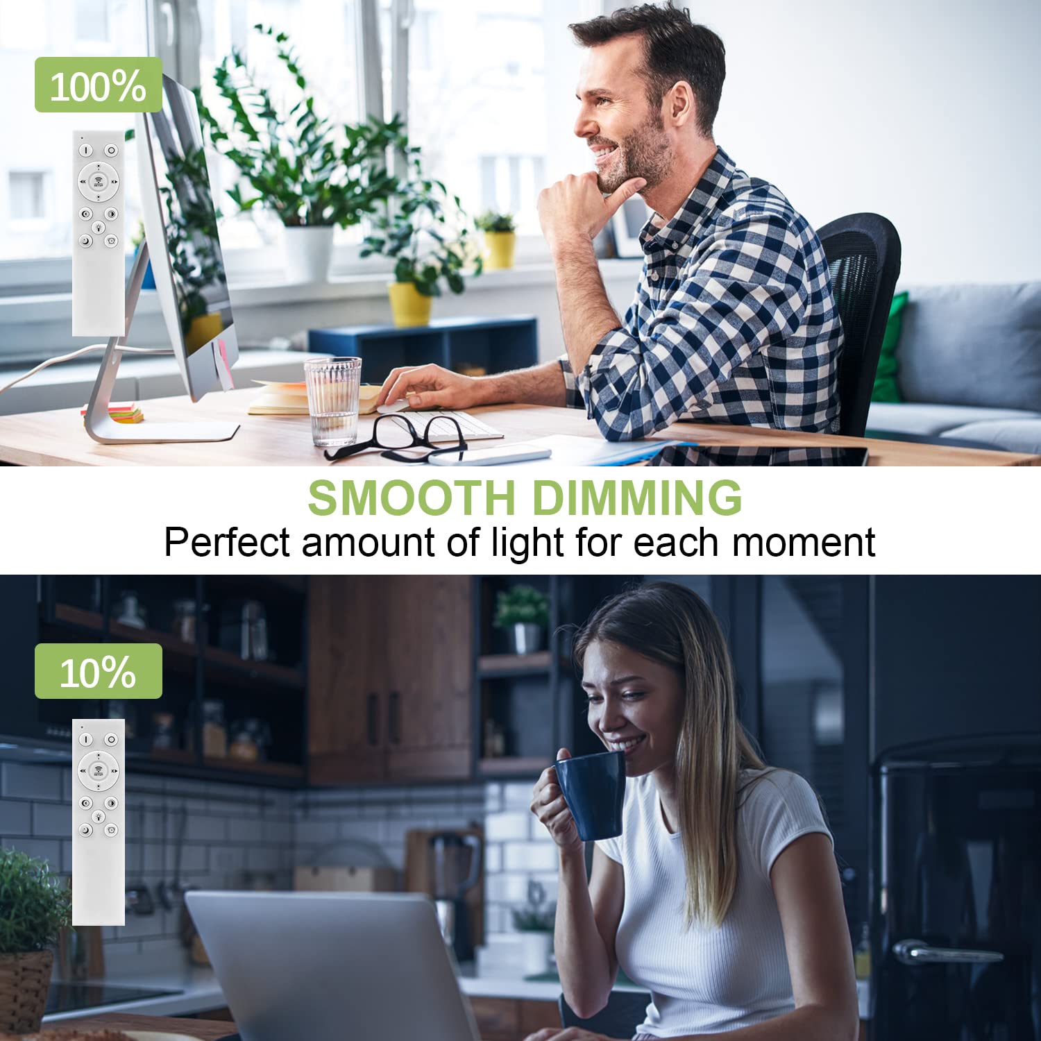 Intwell 3-Colo 12W Led Track Lighting Heads,H Type Led Track Light Heads With Remote,Dimmable 3000K/4000K/5000K Selectable,Cri90