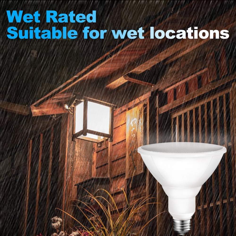 Energetic Par38 Led Flood Outdoor Light Bulb, 2700K Soft White, 90 Watt Equivalent (11W), Wet Rated, 900Lm, E26 Base, Non-Dimmable, Etl, 6 Pack