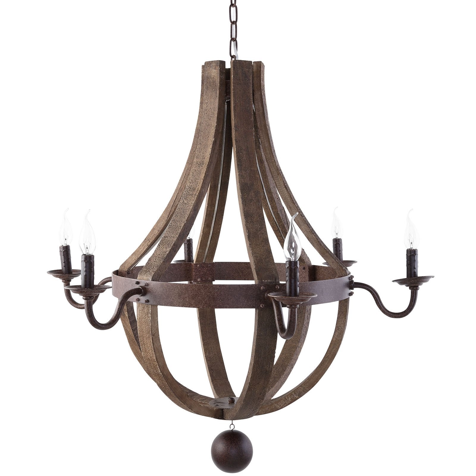 Modway EEI-1570 Ballista Chandelier, 36 x 36 x 38, Antique Brass