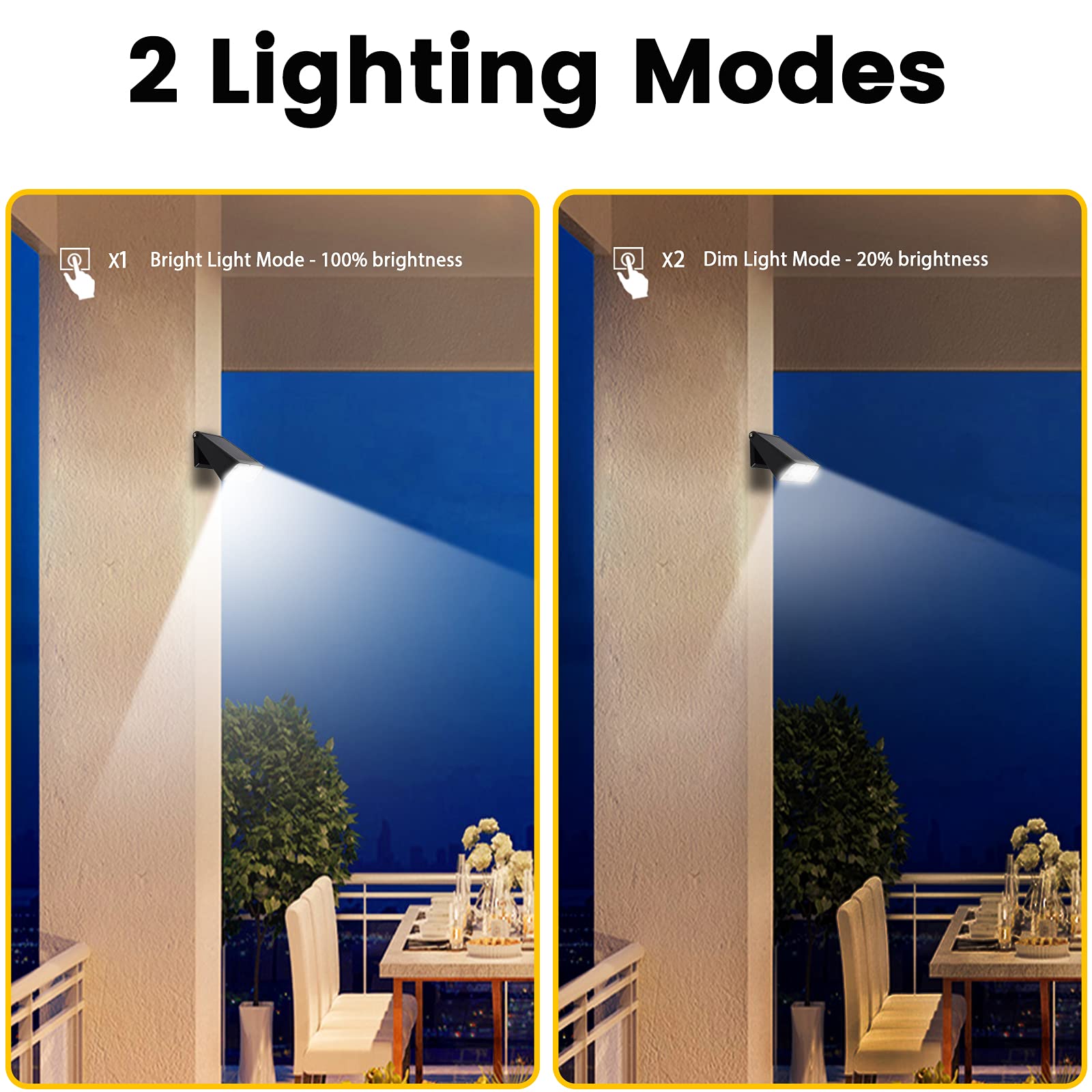 GUYULUX Outdoor Solar Spotlight, Dusk to Dawn, 90° Adjustable, 4-Pack Daylight White, Ideal for Wet Locations, Model YUU-WL-0606