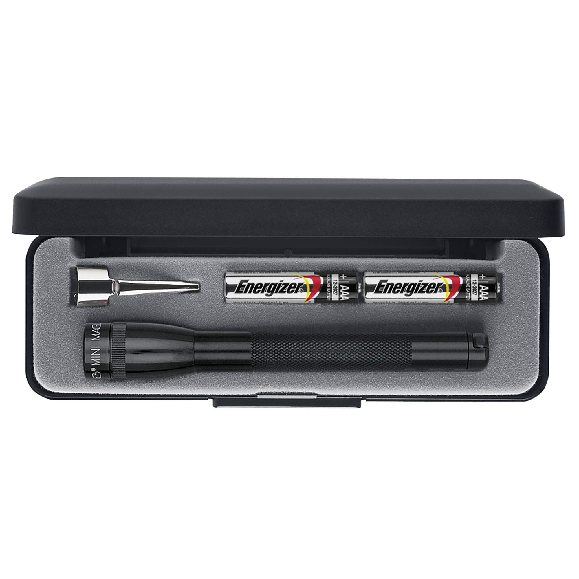 Maglite Mini Incandescent 2-Cell Aaa Flashlight In Presentation Box, Black