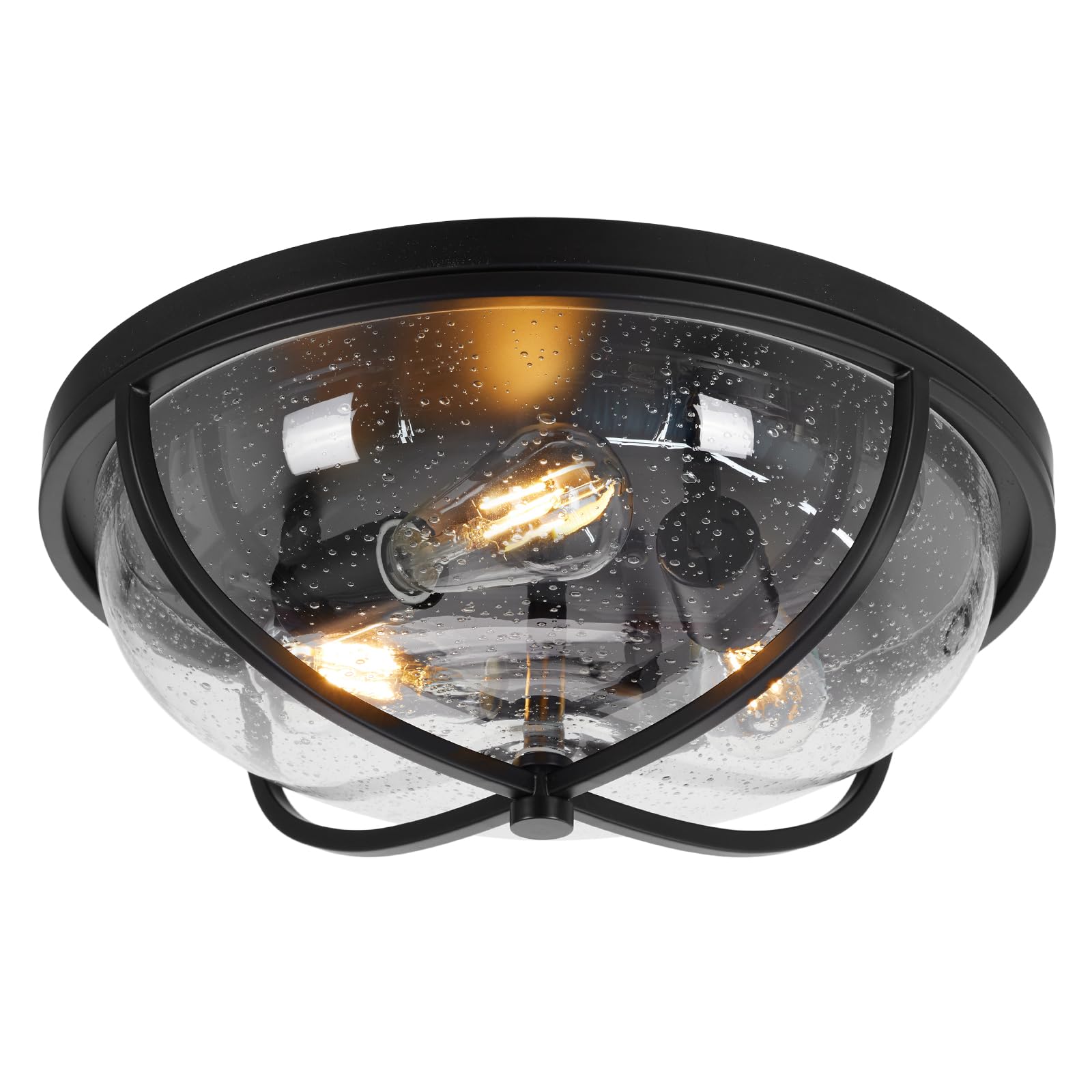 Rosient 16 Inch Large Flush Mount Ceiling Light Fixture, Hallway Light Fixtures Ceiling Mount, Modern Kitchen Lighting with Seed