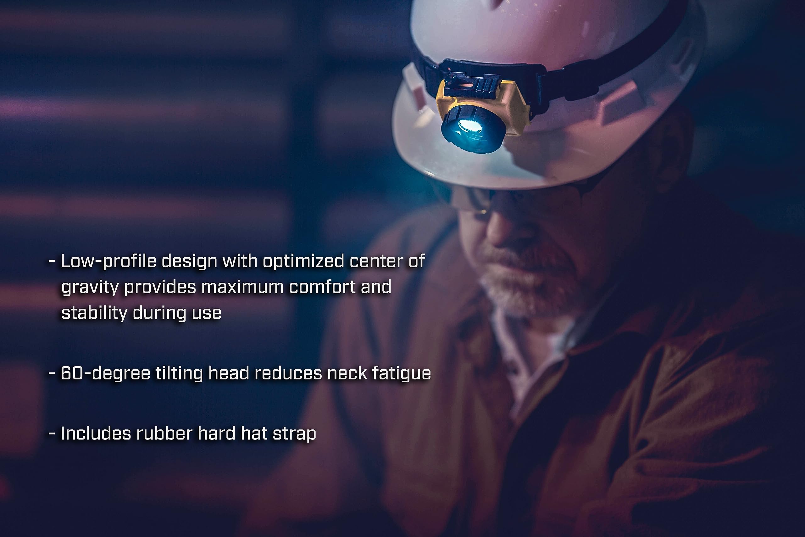 Streamlight 61600 Double Clutch Usb 125-Lumen Multi-Fuel Led Headlamp With Elastic Head Strap, Rubber Hard Hat Strap, And Usb Ca
