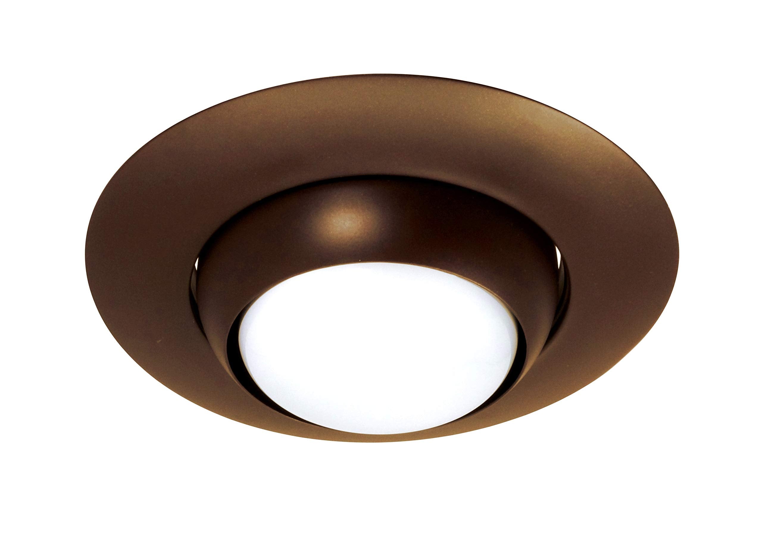 NICOR Lighting 6 inch Oil-Rubbed Bronze Recessed Eyeball Trim Designed for 6 inch Housings (17506OB)