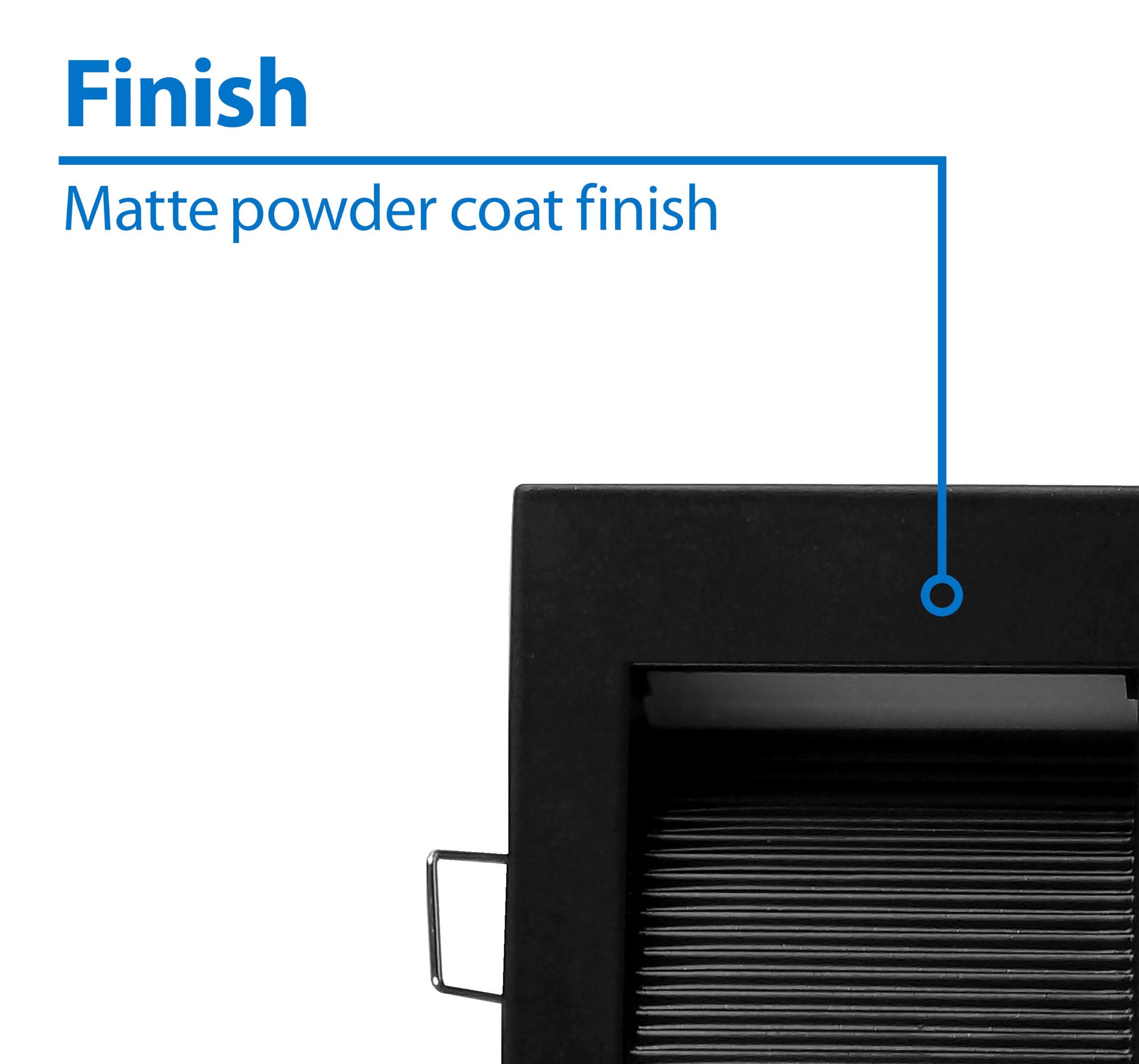 Nicor Lighting Led Square Accent Pathway Steplight, White (Stq-10-120-Wh)