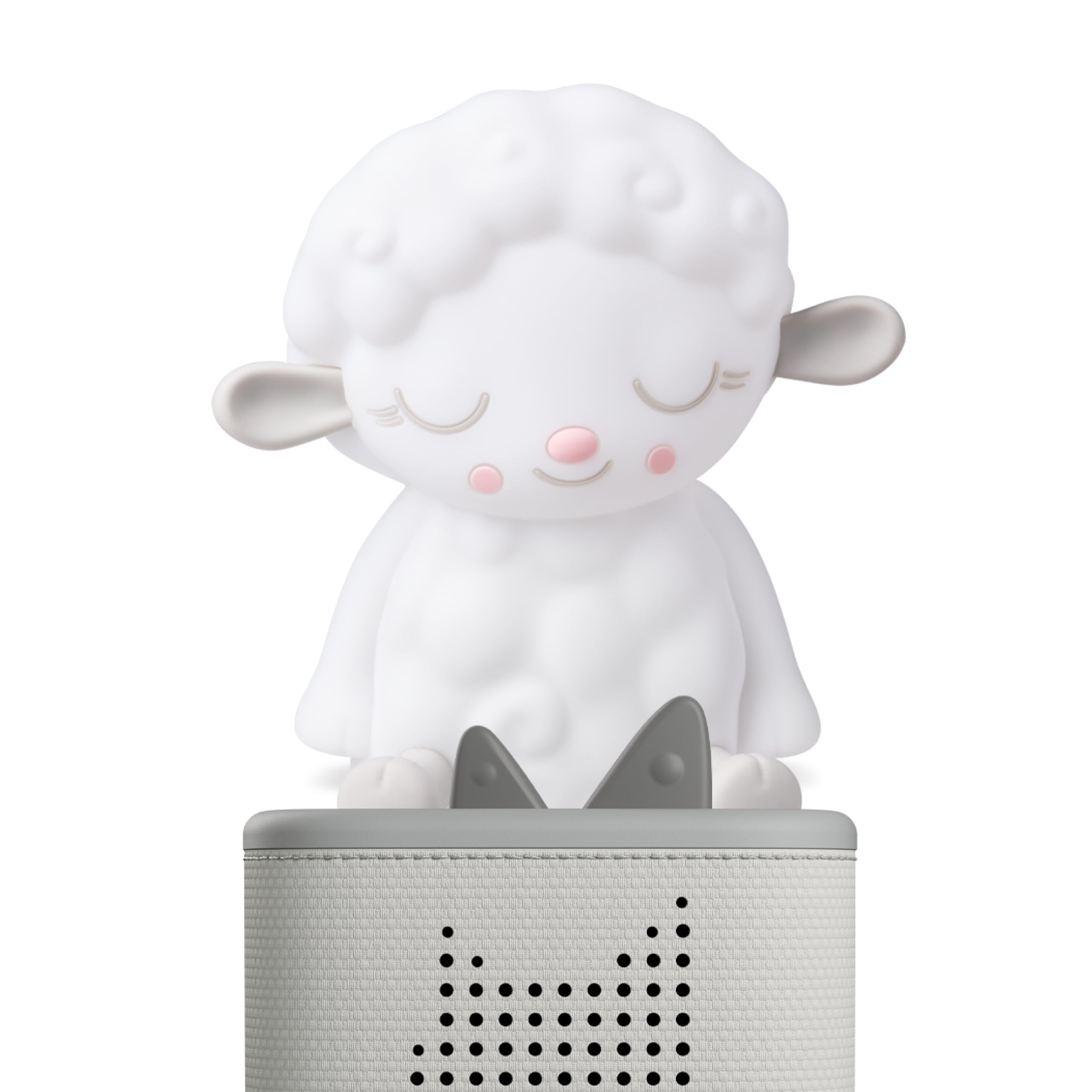 Toniebox 2 Audio Player Bundle for Kids 1+ with Sleepy Sheep Night Light - Moon Gray