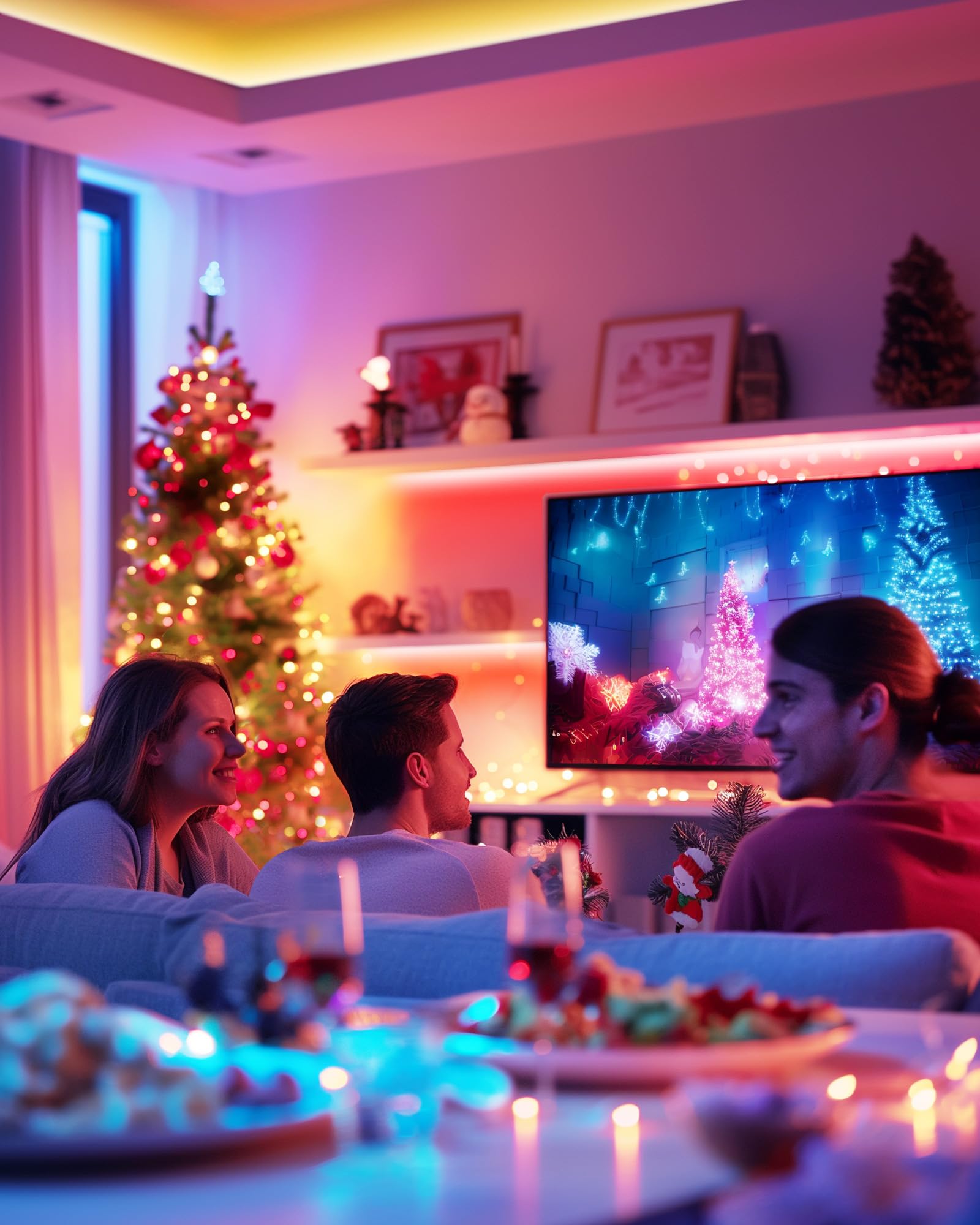 Hitlights Led Strip Lights, 32.8Ft Rgb 5050 Color Changing Kit, Rf Remote, Black, Model L1012V-Mc1-3230-K, Flexible 300Led