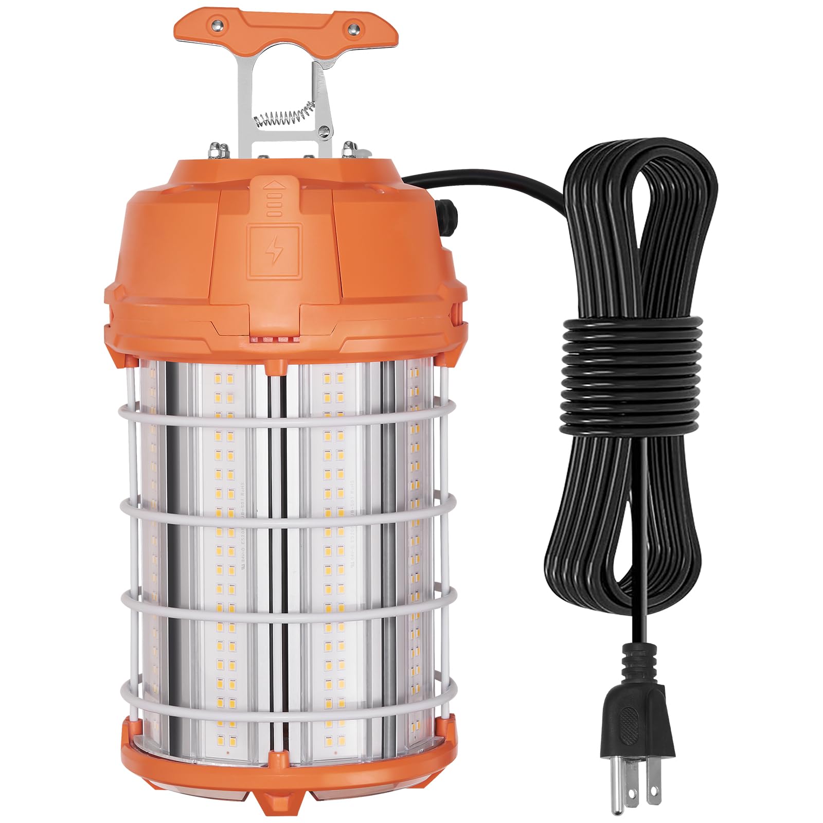 VEVOR LED Work Light 150W 20000lm Waterproof Portable 5000K Orange Model GT-ZBQW-150W