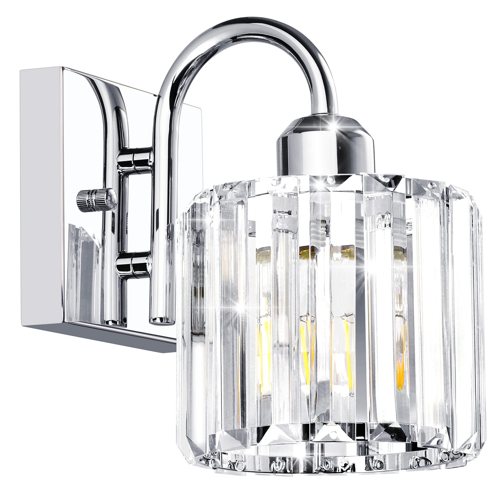 Valytime Bathroom Vanity Light,Bathroom Light Fixtures,Vanity Lights For Bathroom,Bathroom Light Fixtures Over Mirror,1 Light Ba