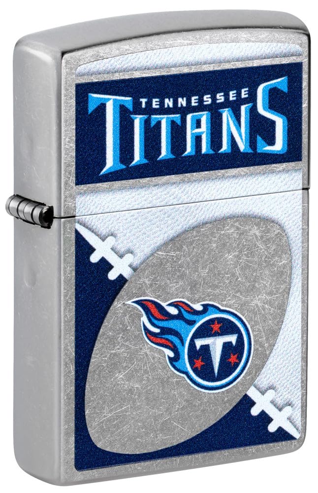 Zippo Nfl Tennessee Titans Street Chrome Pocket Lighter