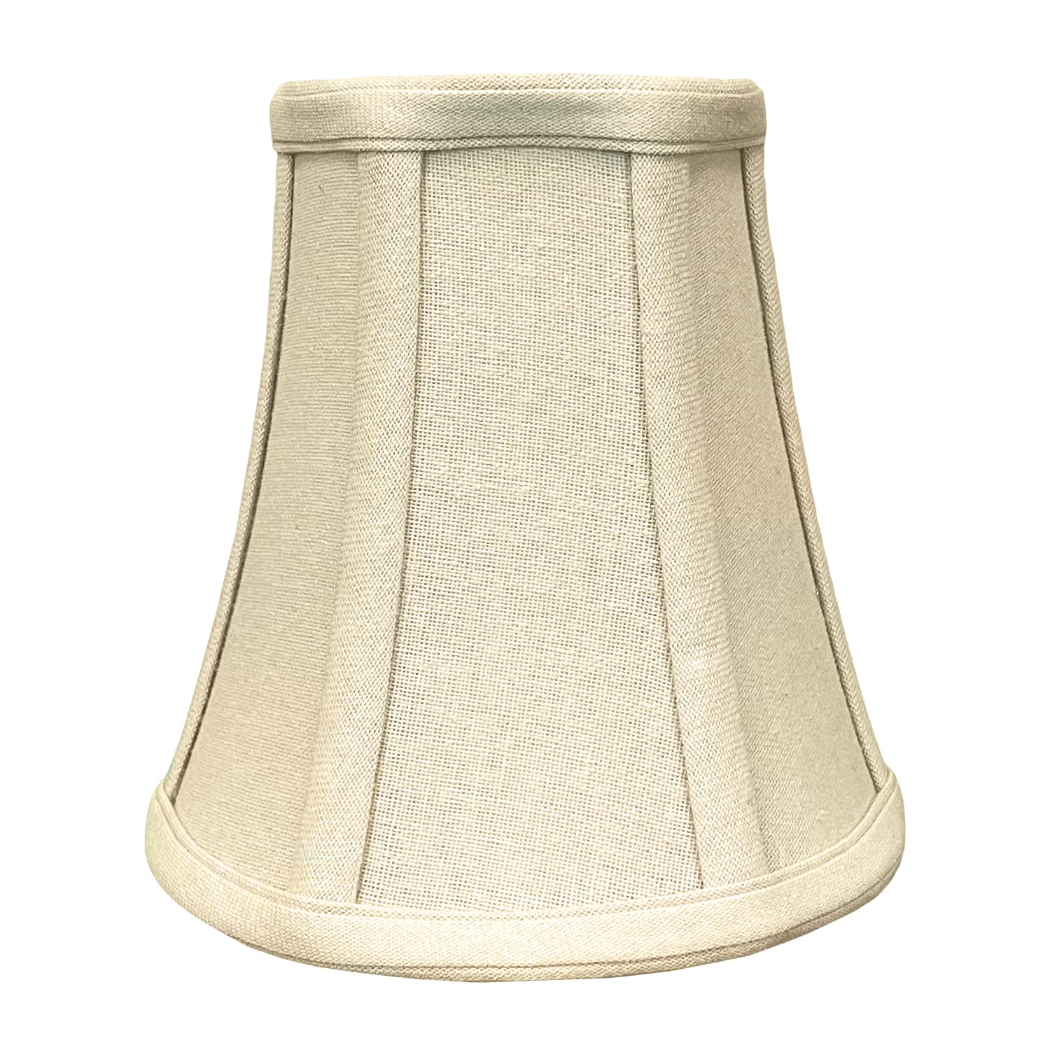 Royal Designs, Inc. ''True Bell Lamp Shade With Flame Clip, Linen Beige, 3'''' X 6'''' X 6.25'''''' (Bs-704Fc-6Lnbg)