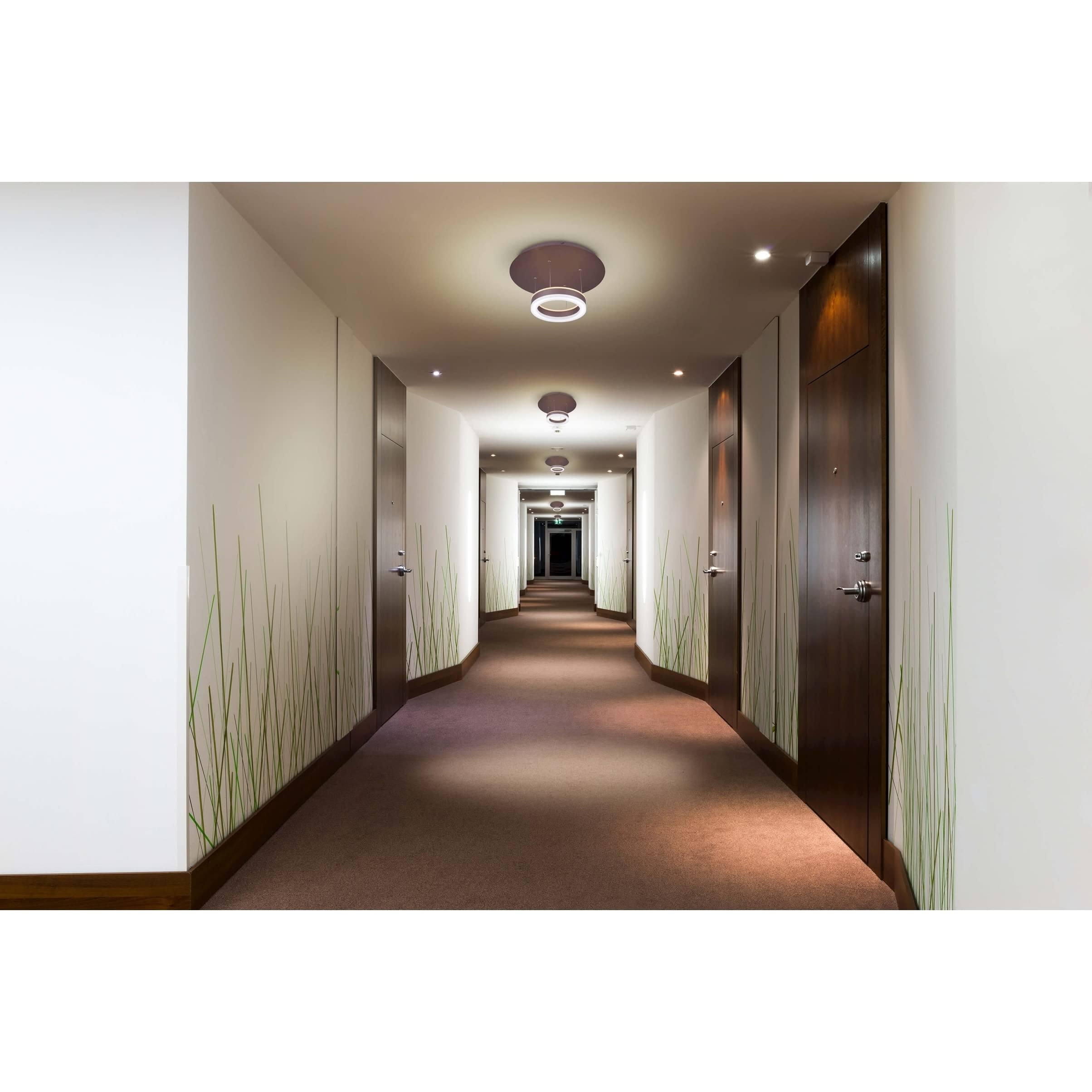 Vonn 11" Wifi-Enabled Tunable White Led Pendant Light, Mocha, Aluminum, Color-Changing Fixture