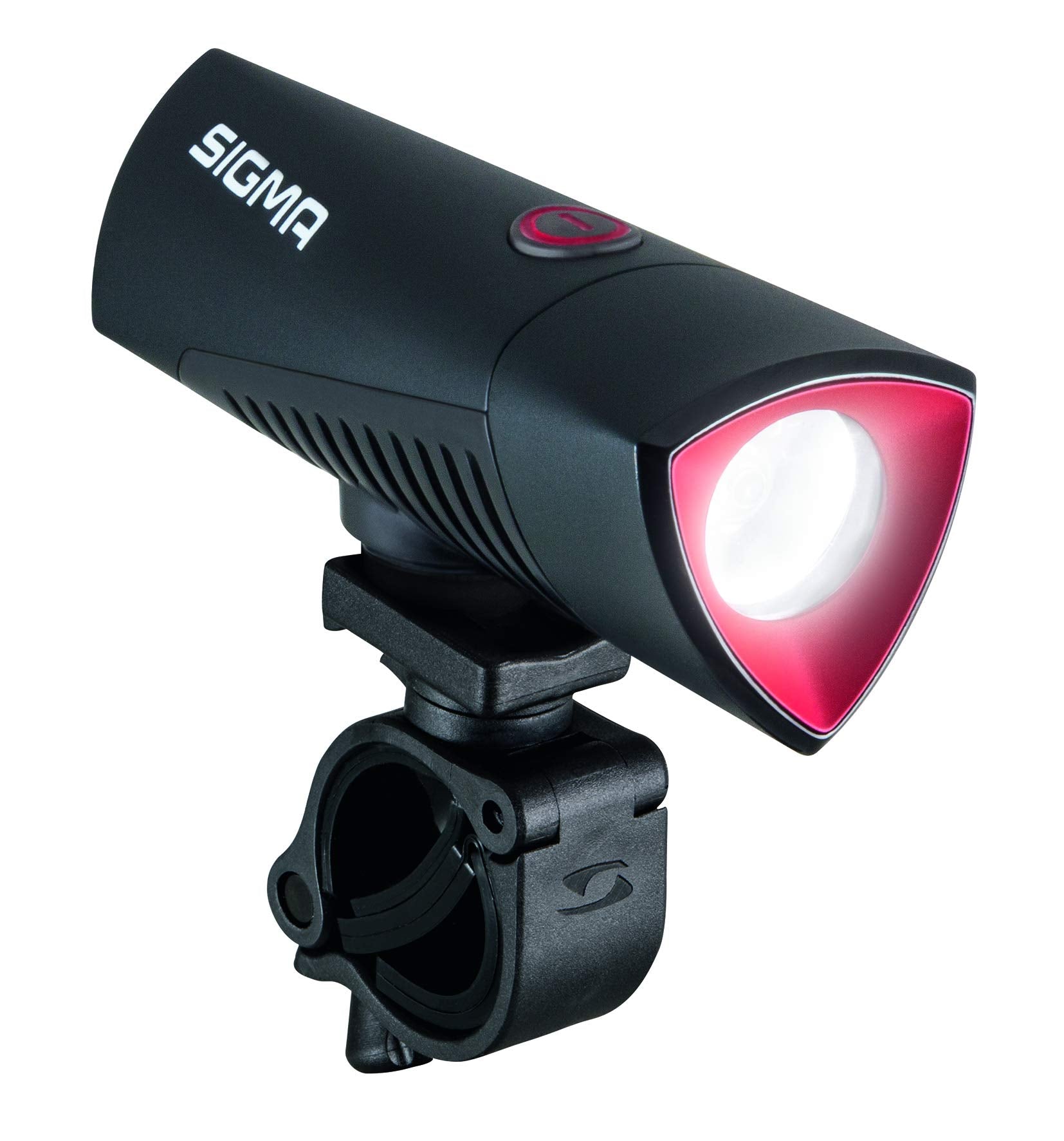 Sigma Buster 700 Front Light, 700 Lumen, 100m Beam Range, 4 Light Modes, Adjustable Bracket, Black, Model SG19700, One Size