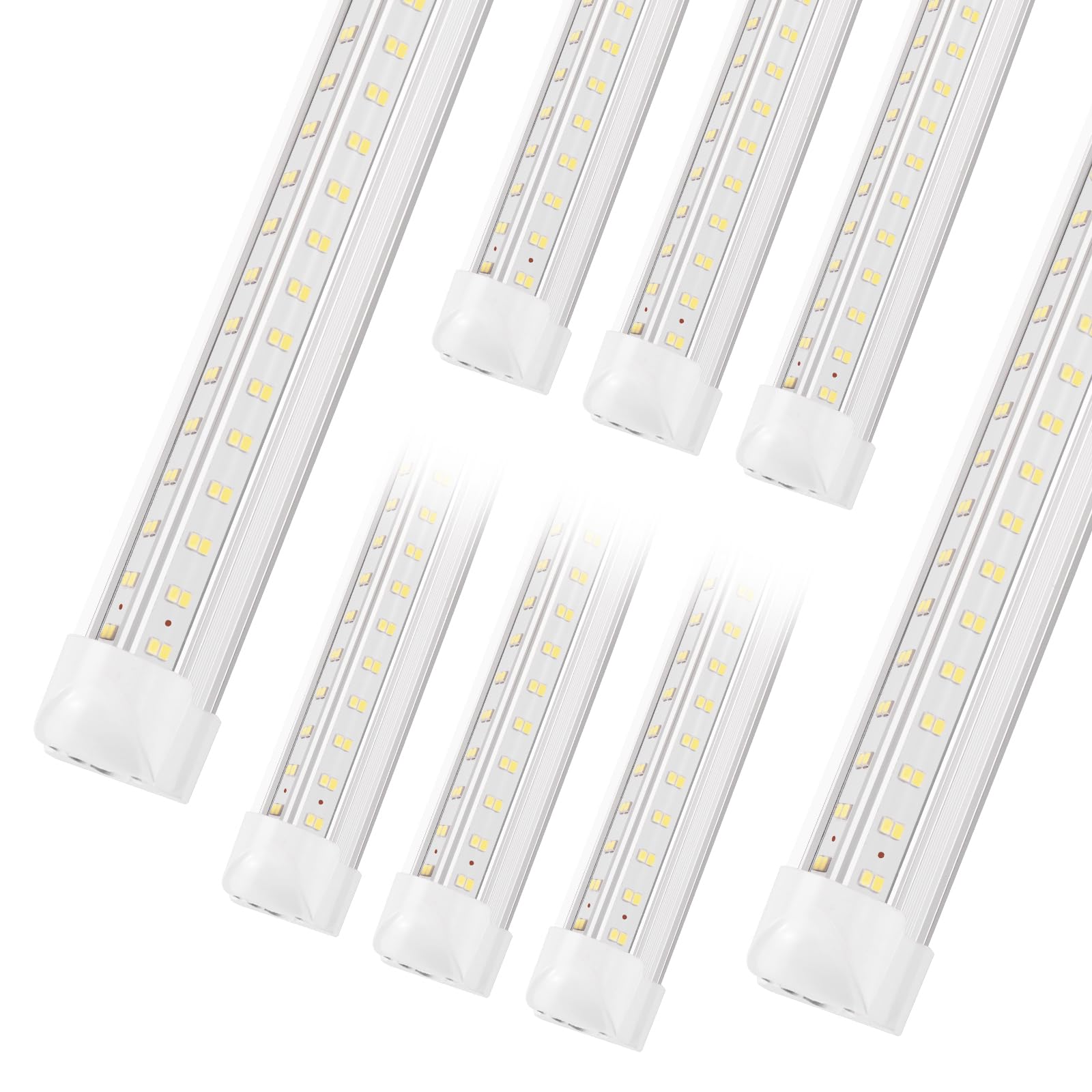 Led Shop Lights,LED Shop Lights 4FT 50W 6500K 7000LM Cool White,4 Foot Led Shop Lights,Led Shop Lights for Workshop 4ft,Plug in 