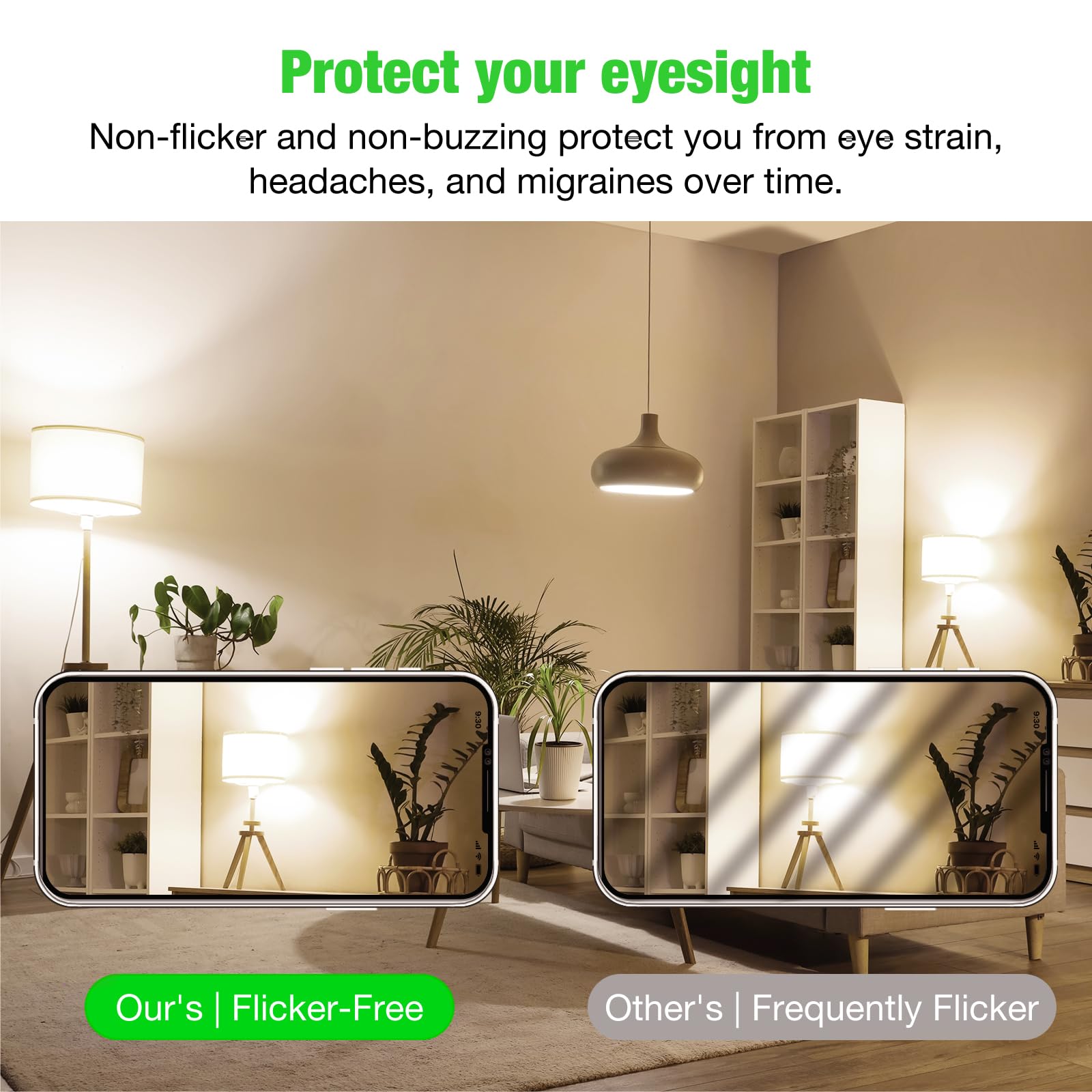 Bubo Ceiling Fan Light Bulbs 60 Watt Equivalent, E12 Led Bulb Cool White 4000K, 5.5W Small Base Led Light Bulbs, A15 Candelabra