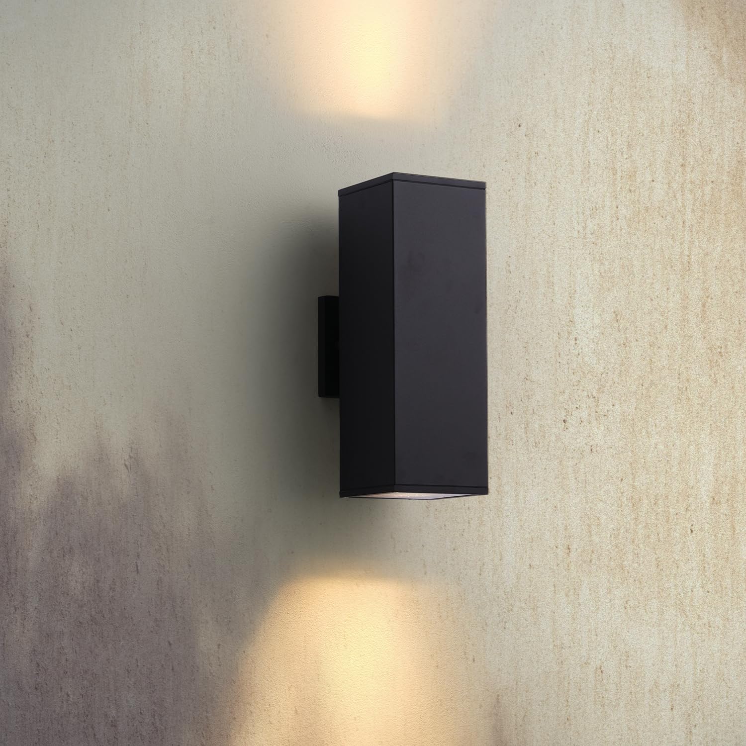 mirrea Outdoor Porch Light, 14-inch Waterproof Wall Sconce, 2 Pack, Oil Rubbed Bronze, Model BH004