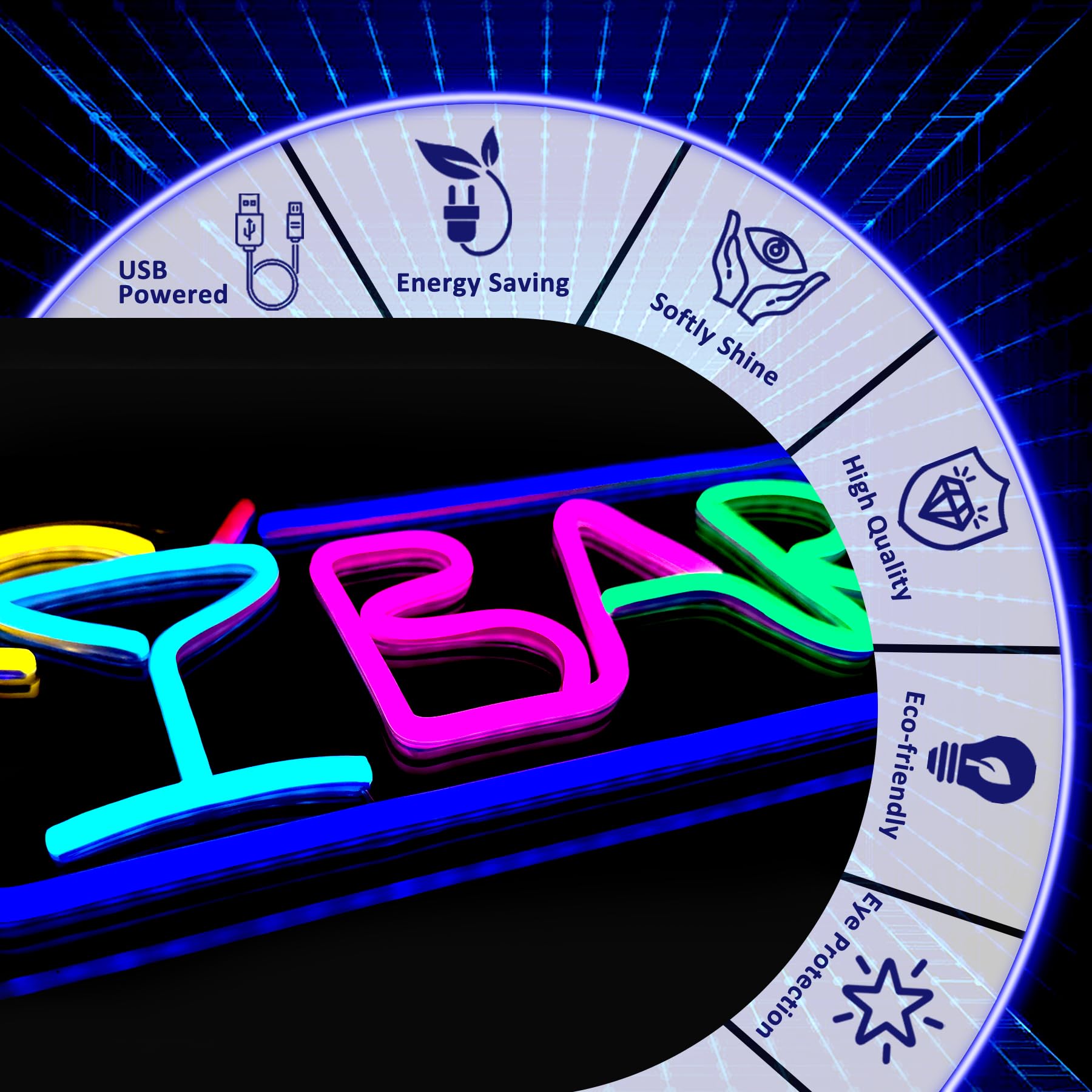 Buffalo Neon Signs Football Led Neon Lights Signs For Wall Decor Usb Powered Sports Team Neon Wall Light Sign For Man Cave Beer Bar Pub Boys & Teens Room Decor