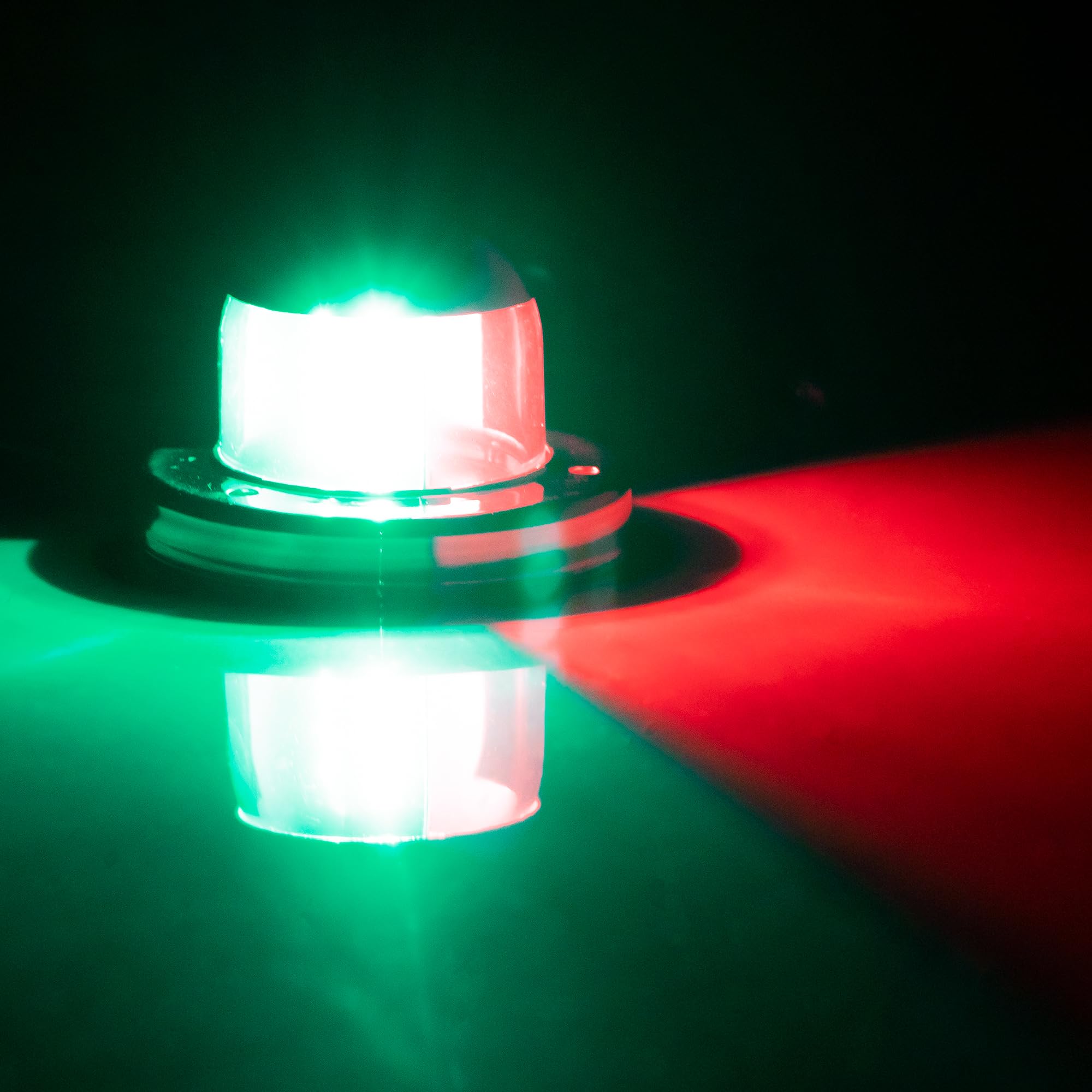 Five Oceans LED Anchor & Bi-Color Navigation Light Kit, 12V, USCG 2NM, Small, Silver, Model 4512-C2