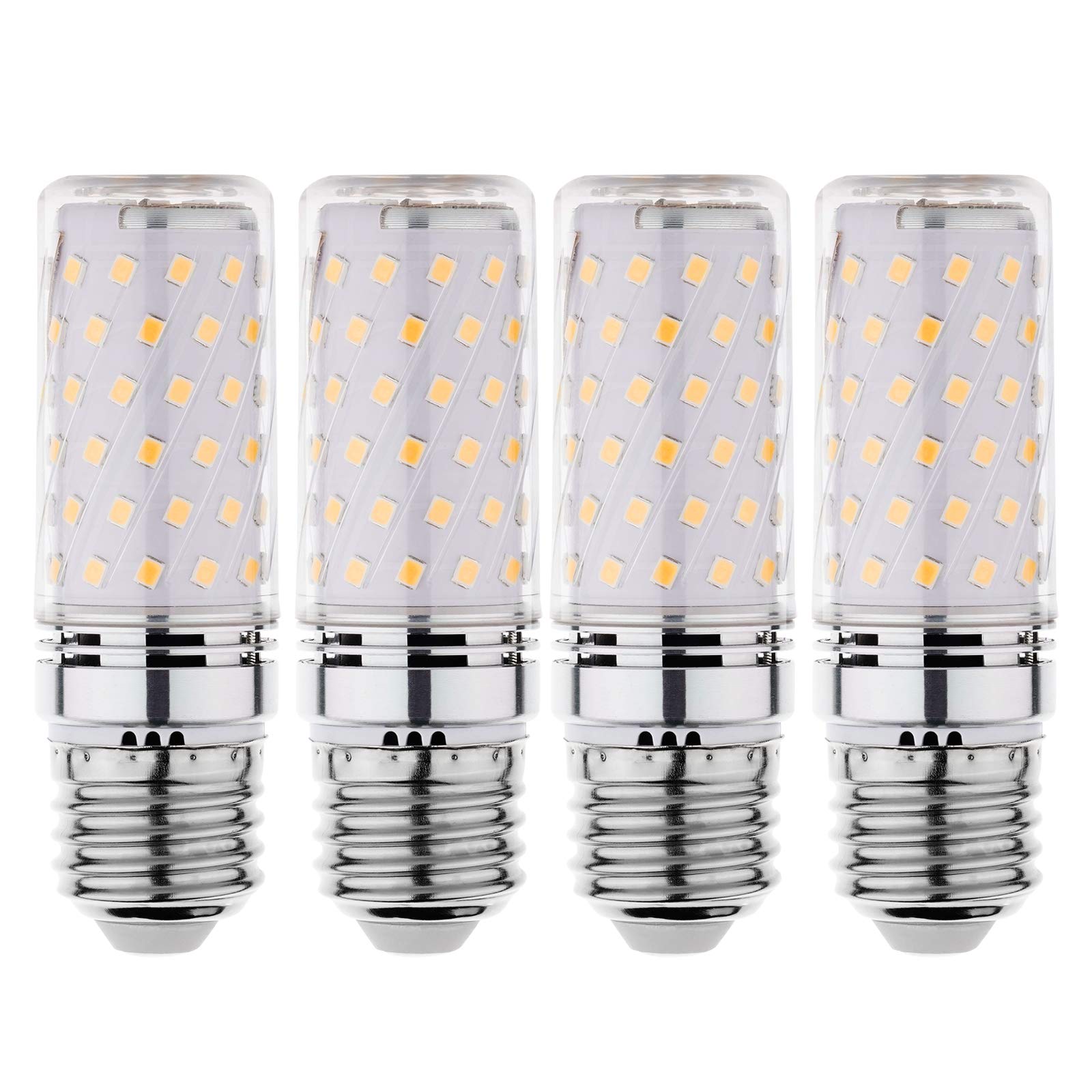 Rayhoo Led Light Bulbs Incandescent 80-100 Watts Equivalent, Standard Medium E26 Base,1000Lumens Non-Dimmable,4 Pack (Warm White