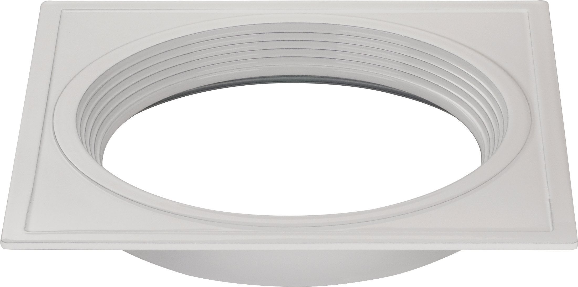Satco S9534 Transitional Trim in White Finish, 7.00 inches