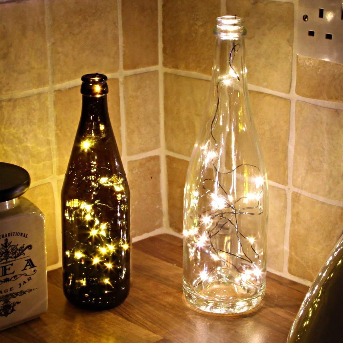 XERGY 100 LedS Fairy String Lights Battery Powered Copper Wire For Home Decoration Diwali Lighting Festival Rice Ferry Light-War